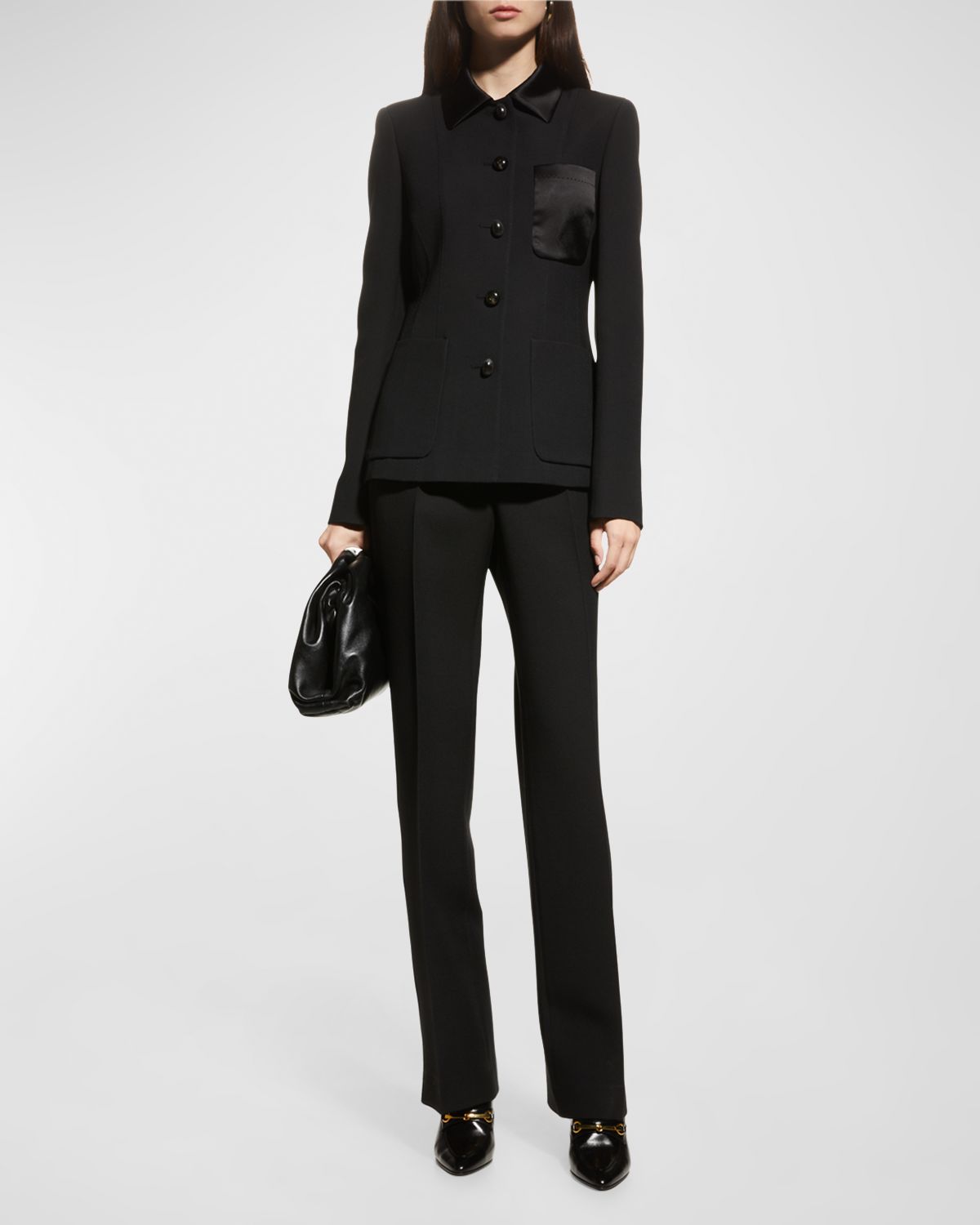 Lafayette 148 New York Gates Straight-Leg Pants
