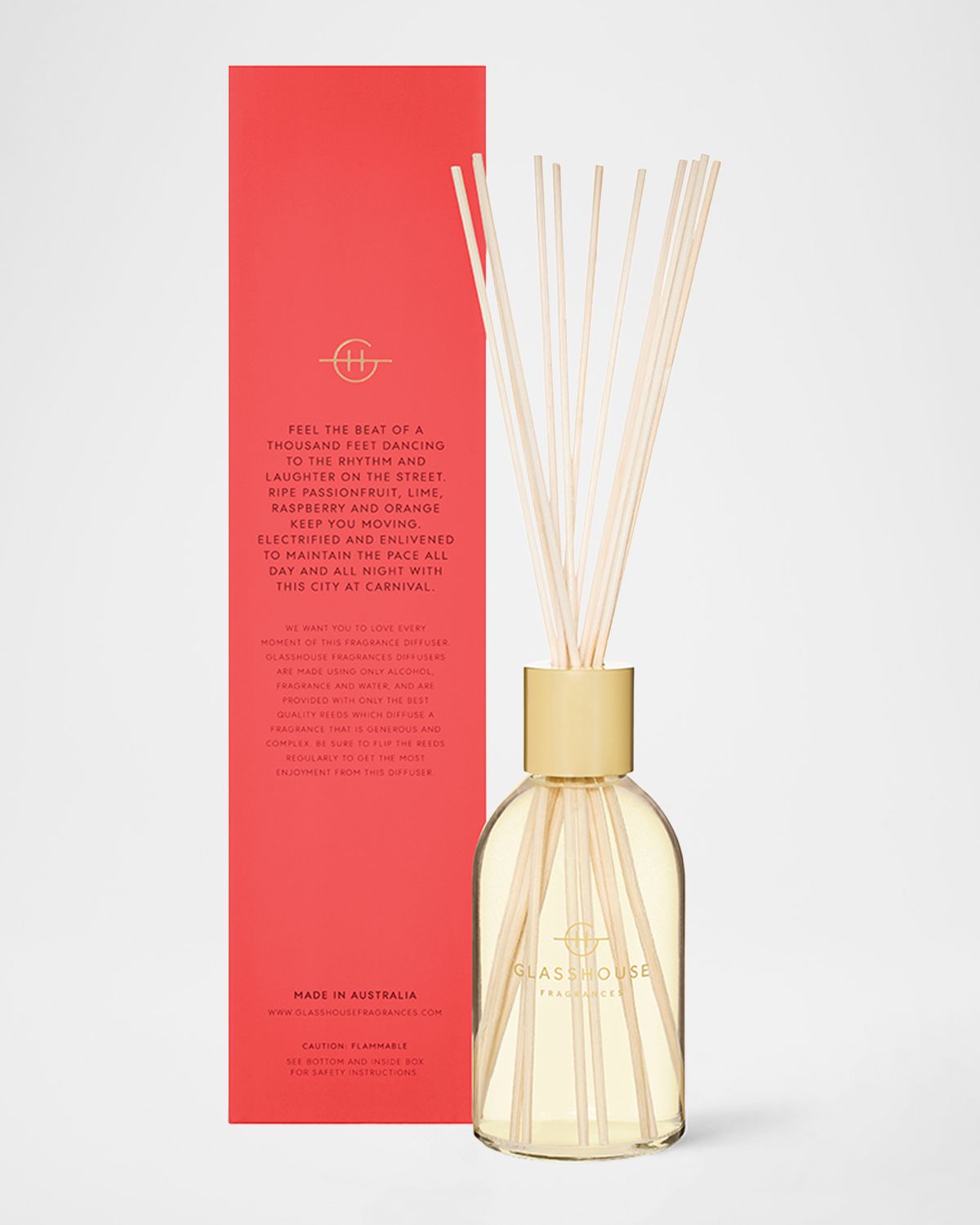 GLASSHOUSE FRAGRANCES 8.4 oz. One Night In Rio Diffuser