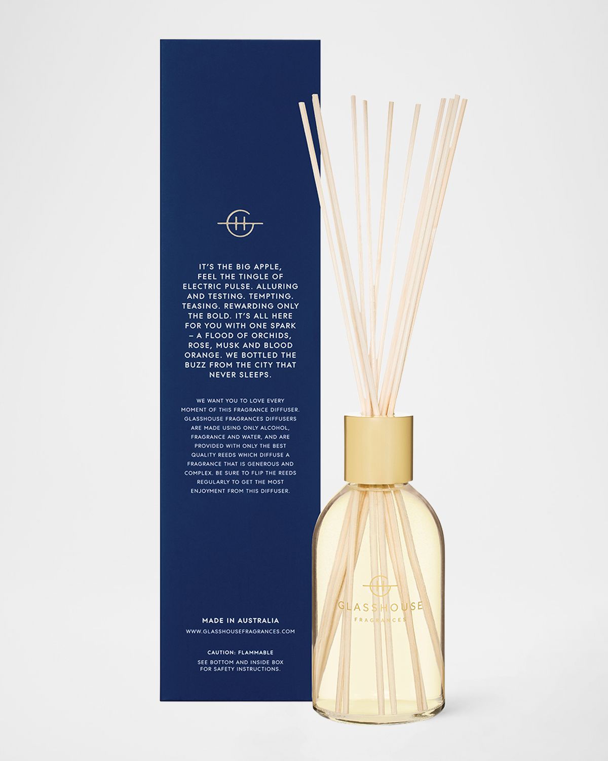 GLASSHOUSE FRAGRANCES 8.45 oz. I 'll Take Manhattan Diffuser