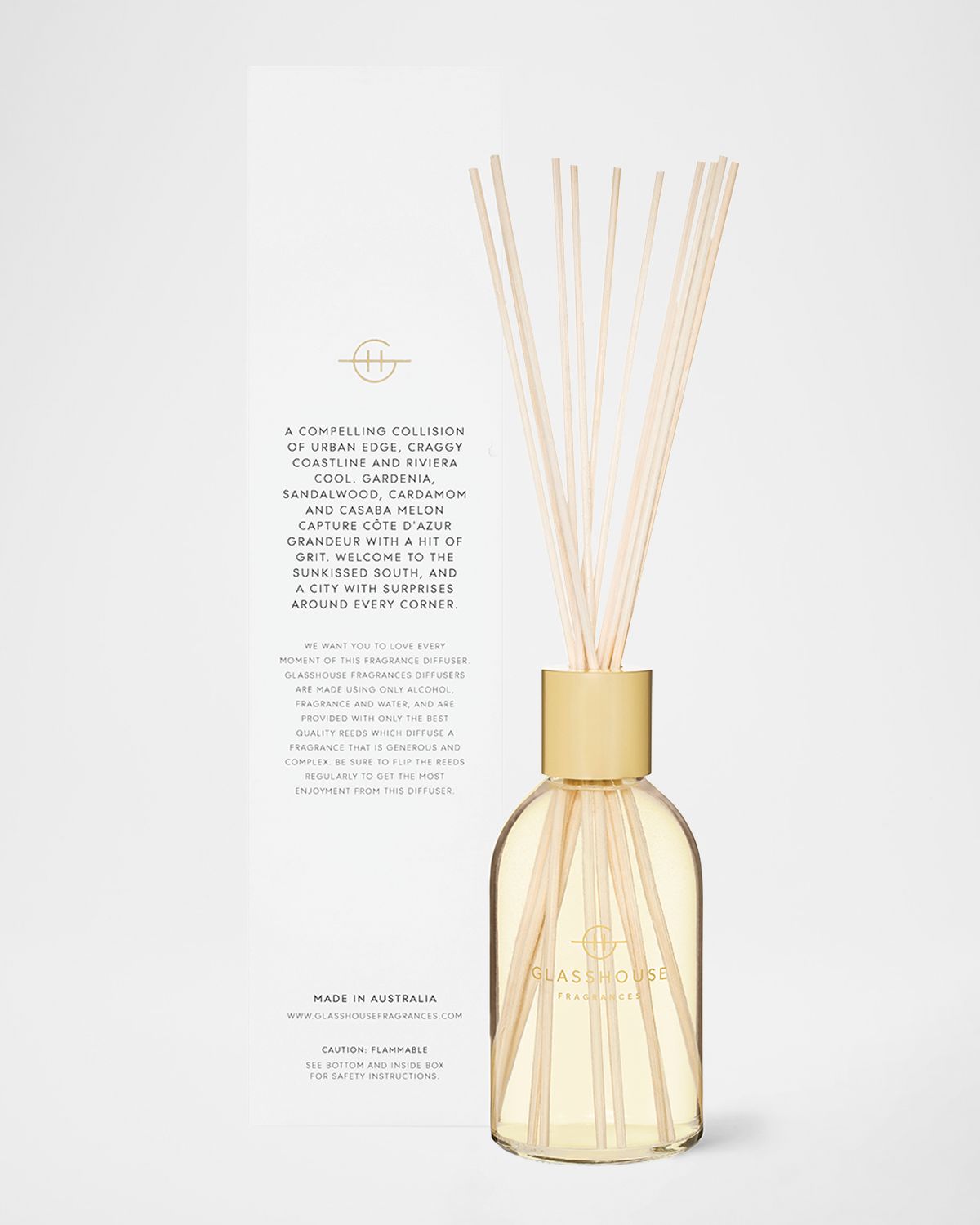 GLASSHOUSE FRAGRANCES 8.45 oz. Marseille Memoir Diffuser