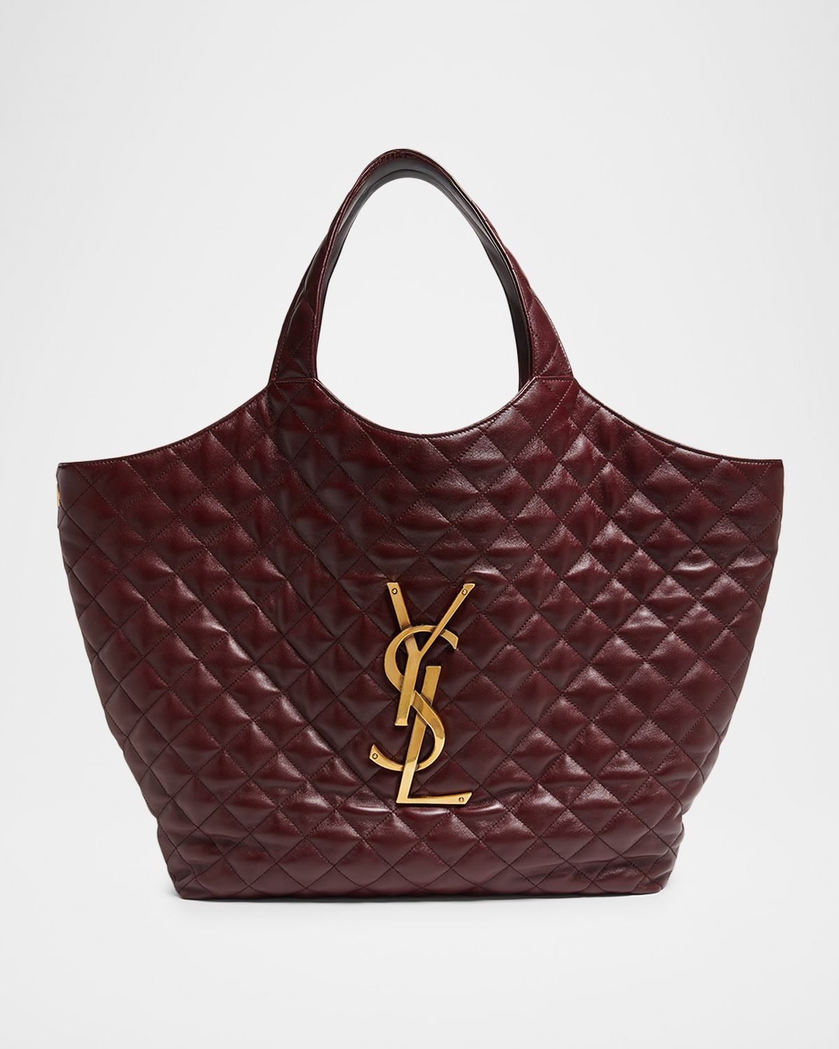 Saint Laurent Icare Maxi Quilted Lambskin Shopping Tote Bag | Thumbnail 8 Saint Laurent Icare Maxi Quilted Lambskin Shopping Tote Bag | Thumbnail 8