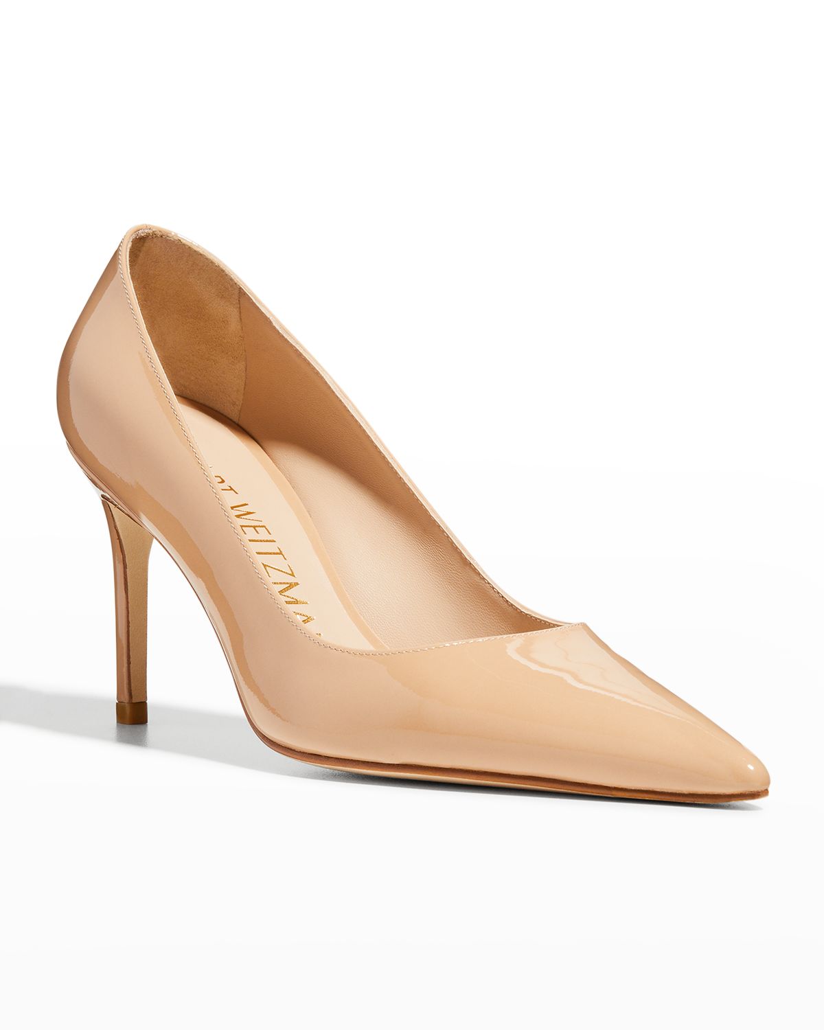 Stuart Weitzman Stuart Patent Leather Pumps