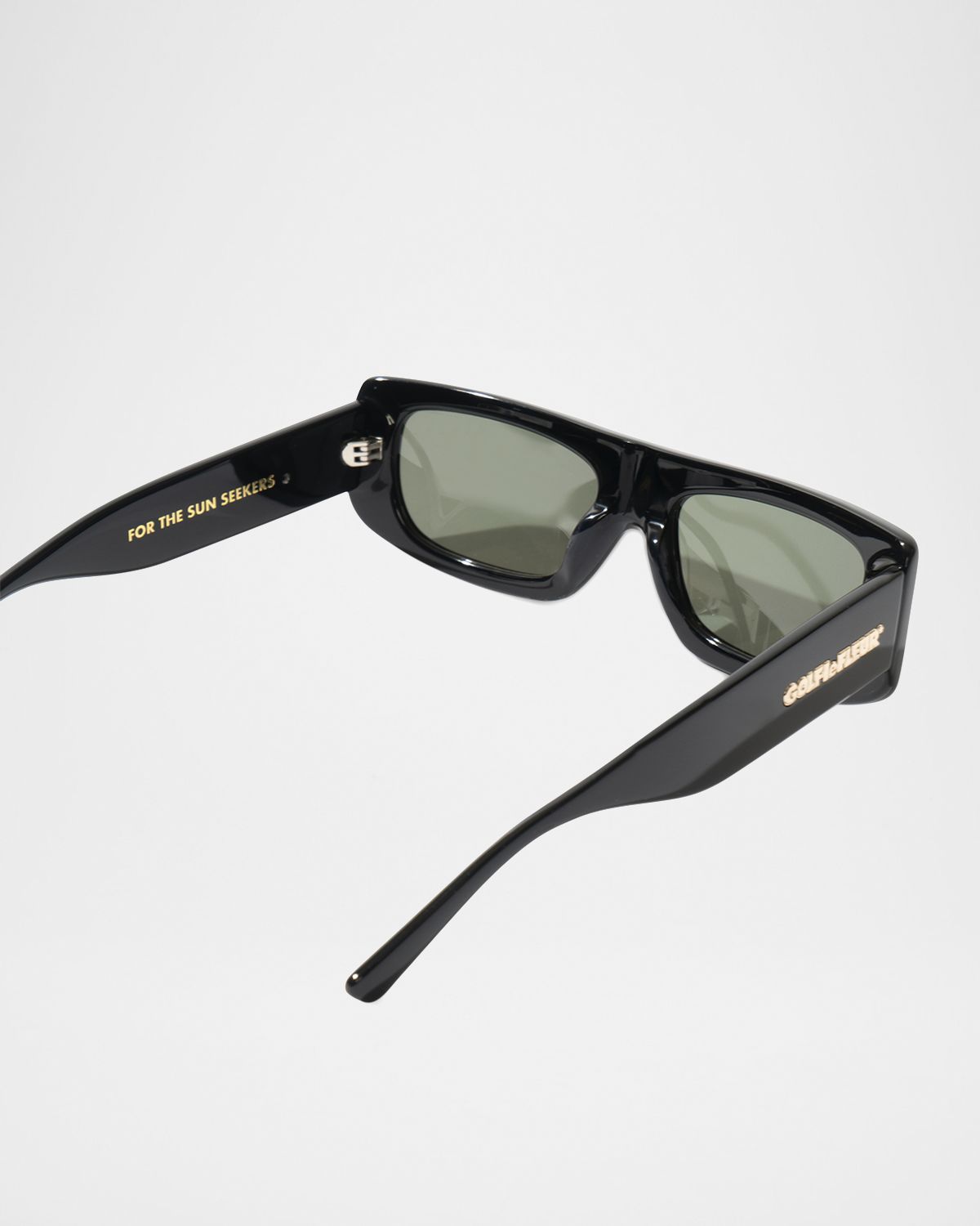 GOLF le FLEUR Bel-Air Rectangular Semi-Shield Acetate Sunglasses | Thumbnail 5 GOLF le FLEUR Bel-Air Rectangular Semi-Shield Acetate Sunglasses | Thumbnail 5