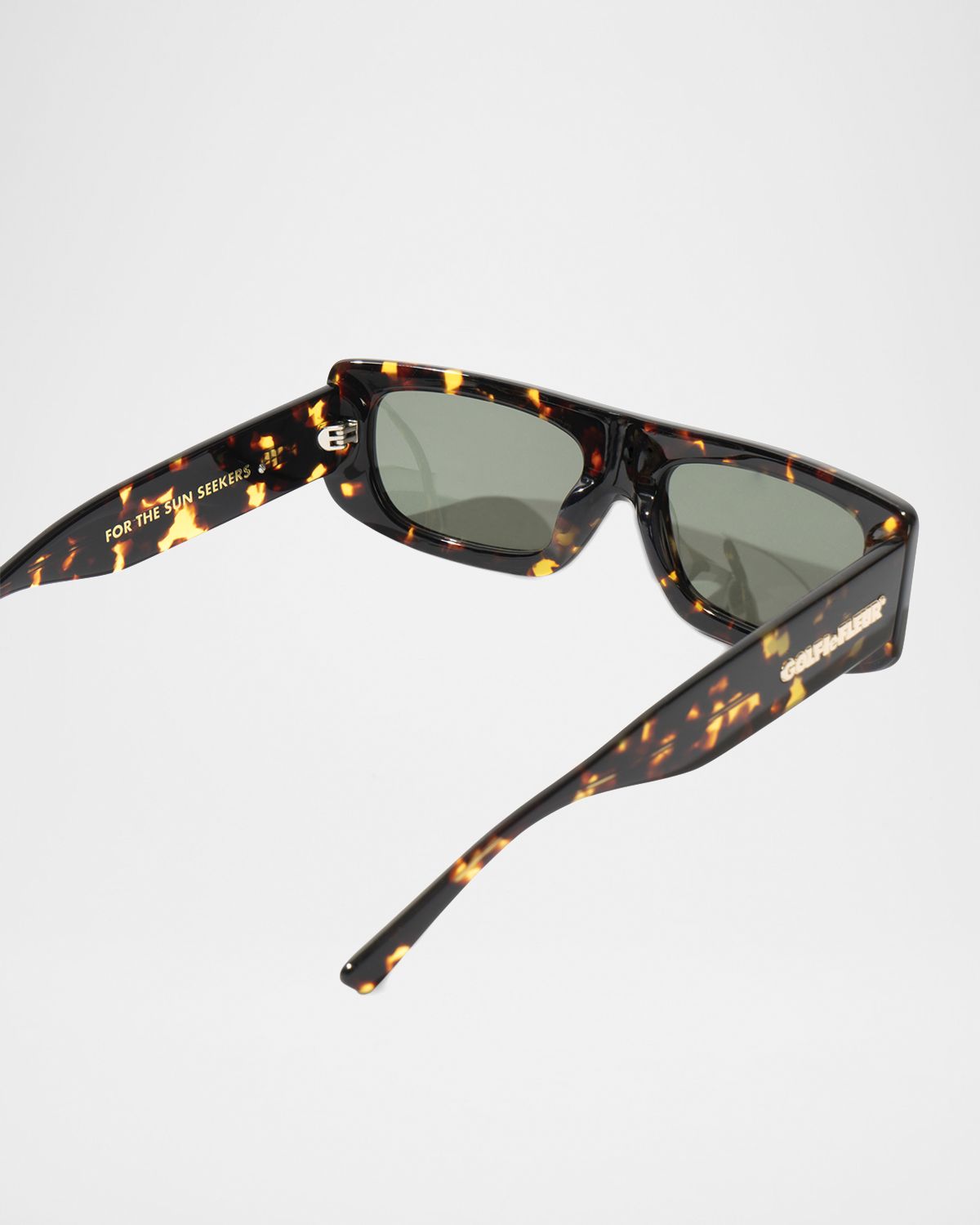 GOLF le FLEUR Bel-Air Rectangular Semi-Shield Acetate Sunglasses | Thumbnail 5 GOLF le FLEUR Bel-Air Rectangular Semi-Shield Acetate Sunglasses | Thumbnail 5
