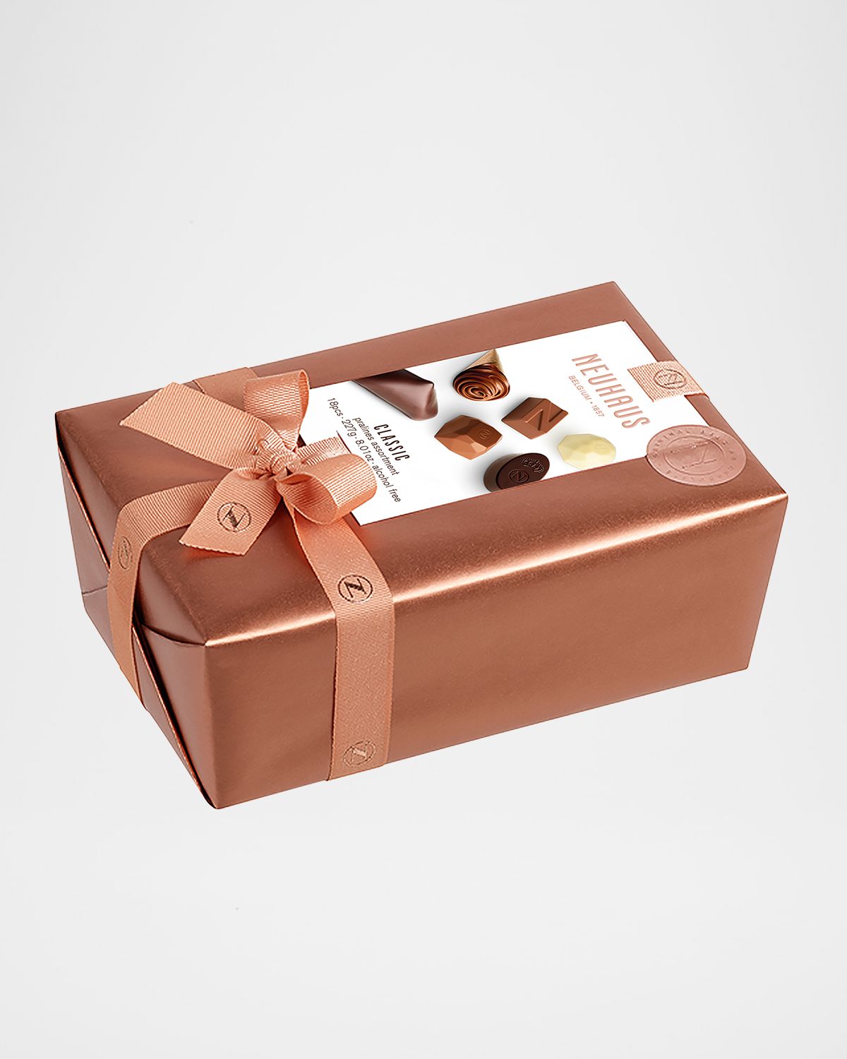 Neuhaus Chocolate Classic Ballotin 18-Piece Chocolate Set, 1/2lb