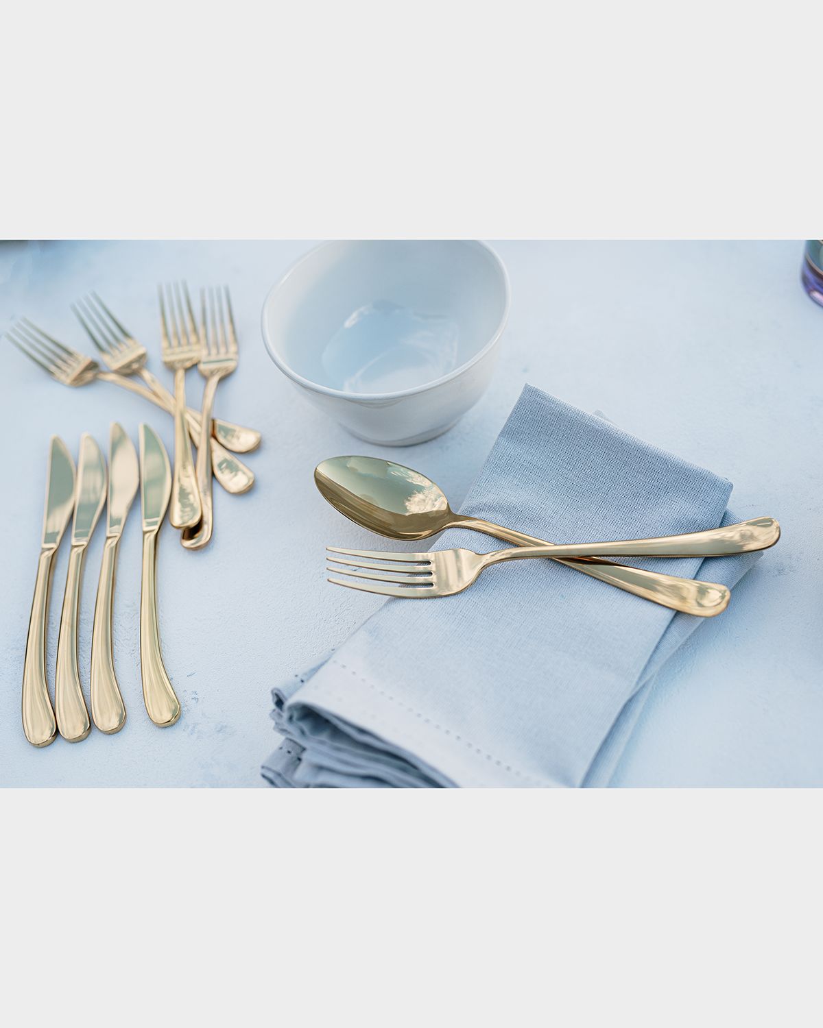 Vietri Settimocielo Oro Serving Set