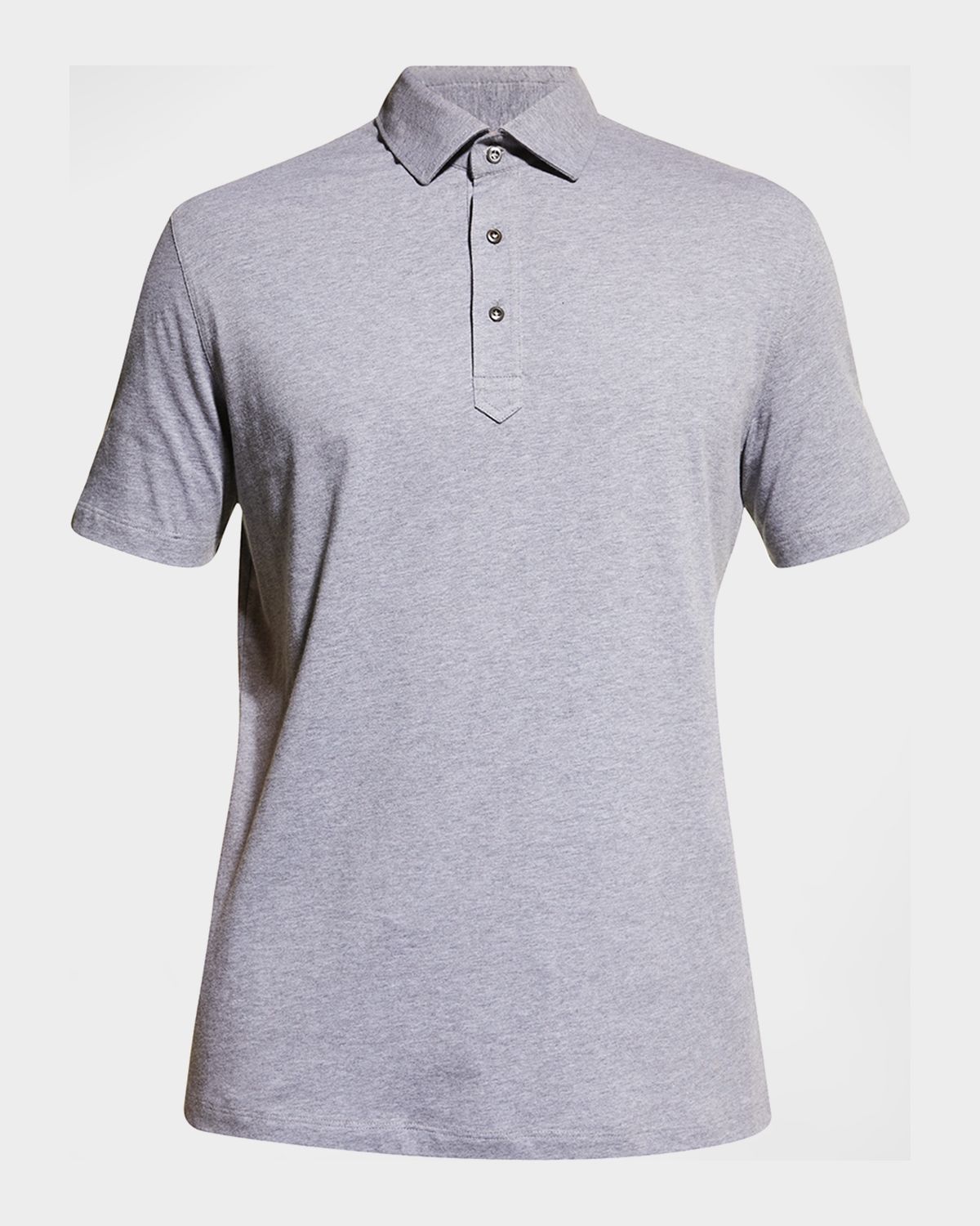 Brunello Cucinelli Men 's Jersey Polo Shirt