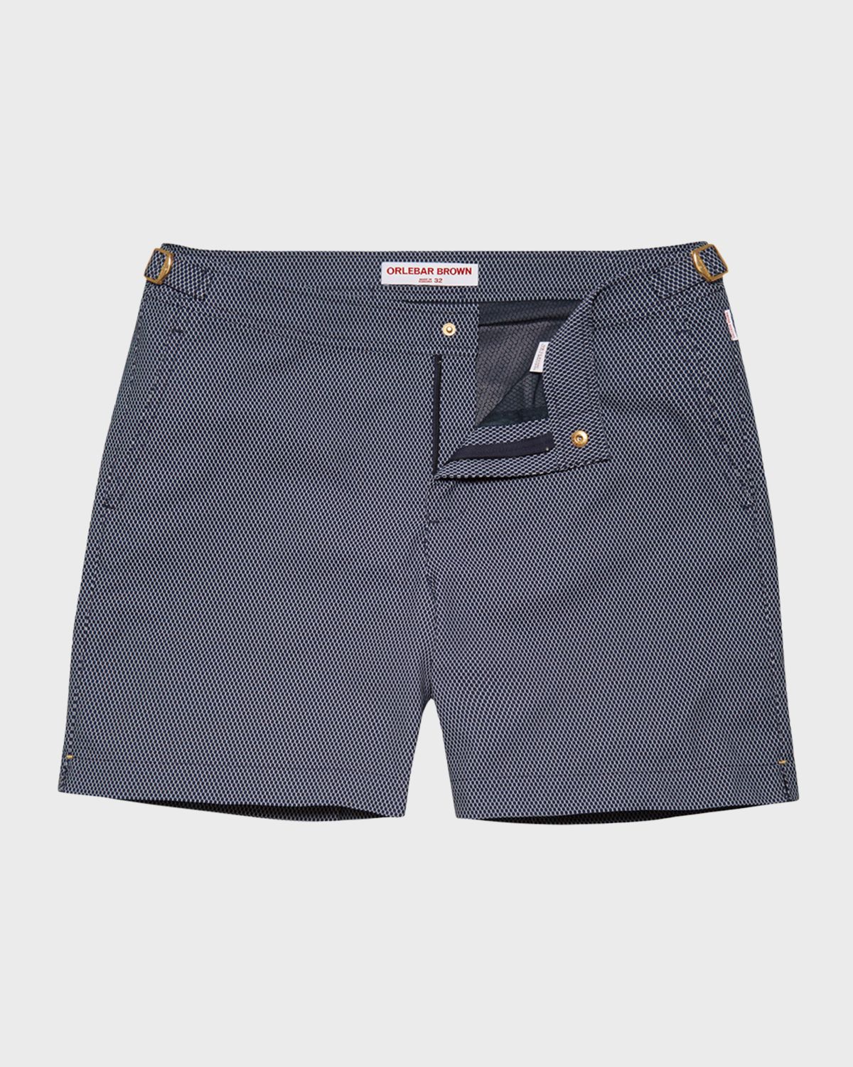 Orlebar Brown Men 's Bulldog Jacquard Swim Shorts