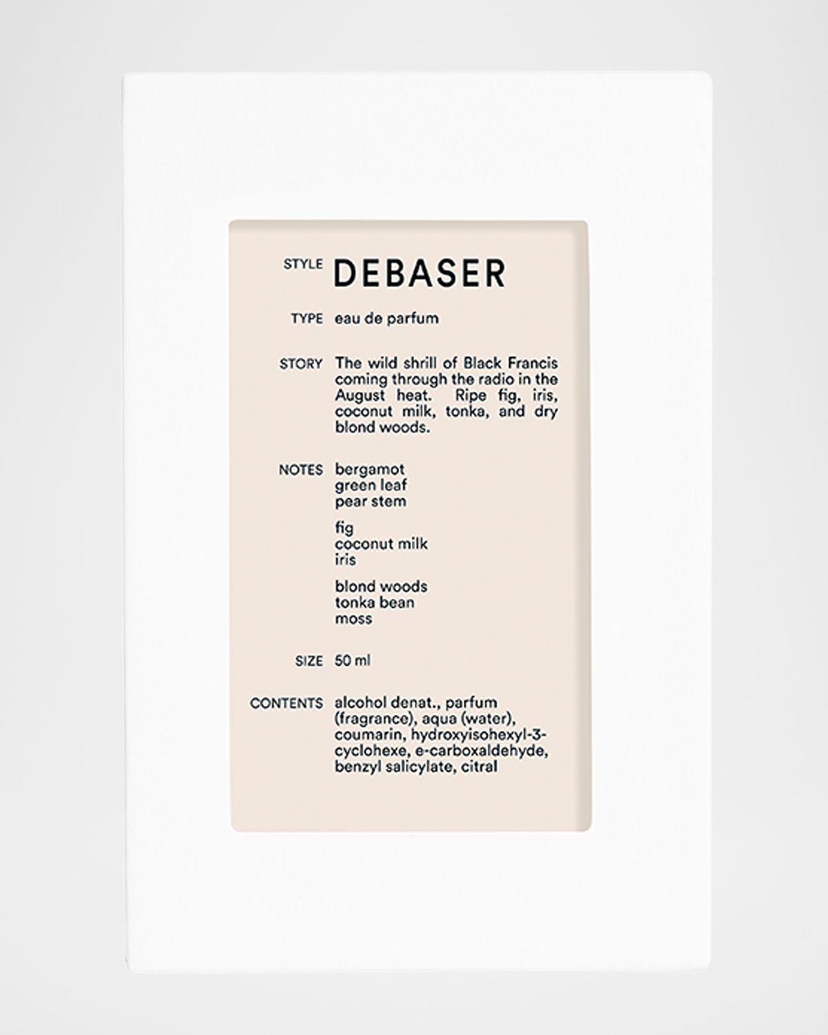 D.S. & DURGA Debaser Eau de Parfum