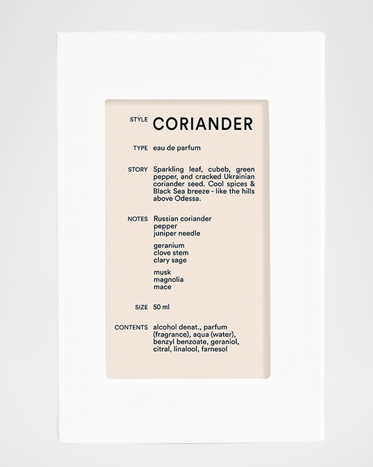 D.S. & DURGA 1.7 oz. Coriander Eau de Parfum