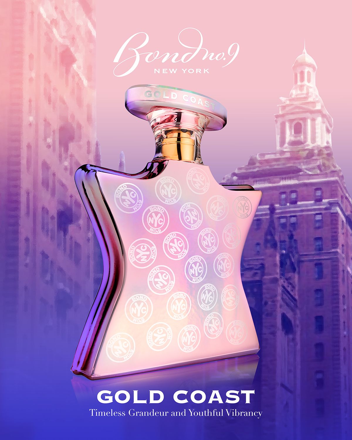Bond No.9 New York Gold Coast Eau de Parfum, 3.4 oz.
