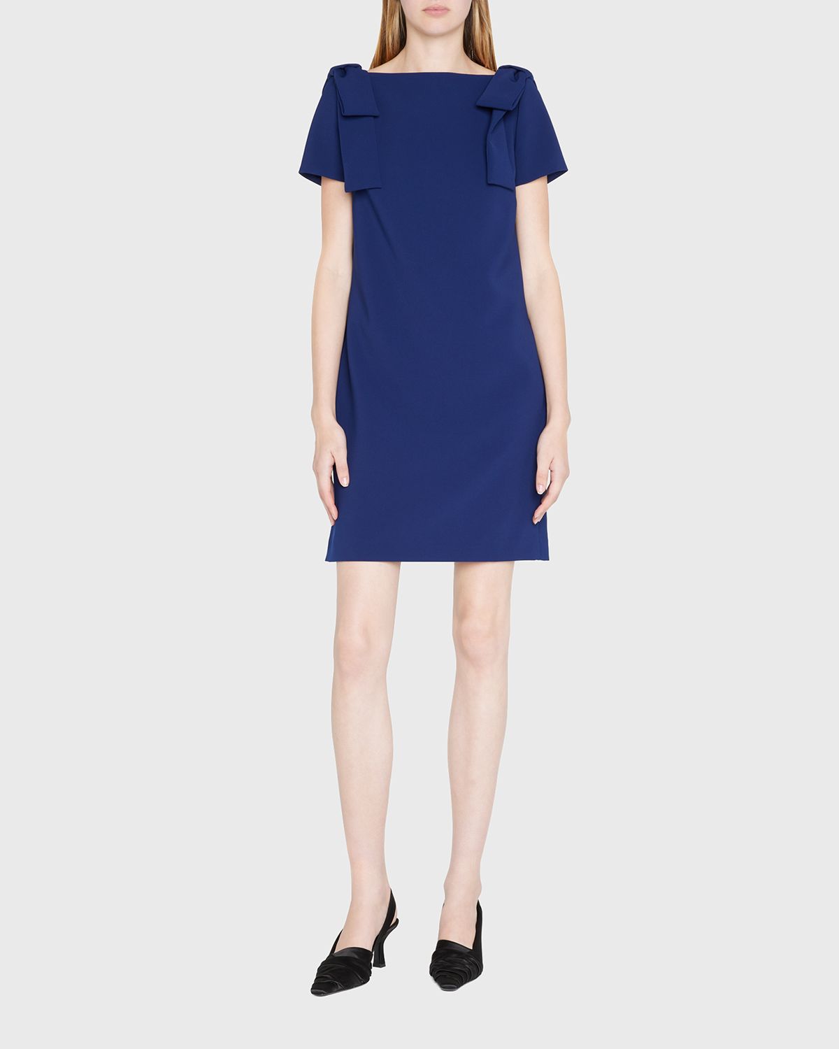 Carolina Herrera Bow Detail Shift Dress