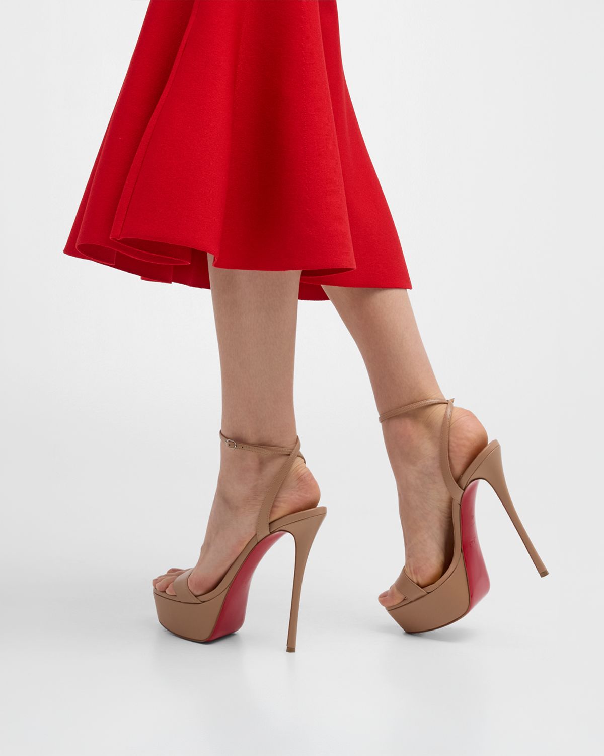 Christian Louboutin 150mm Loubi Queen Platform Sandals