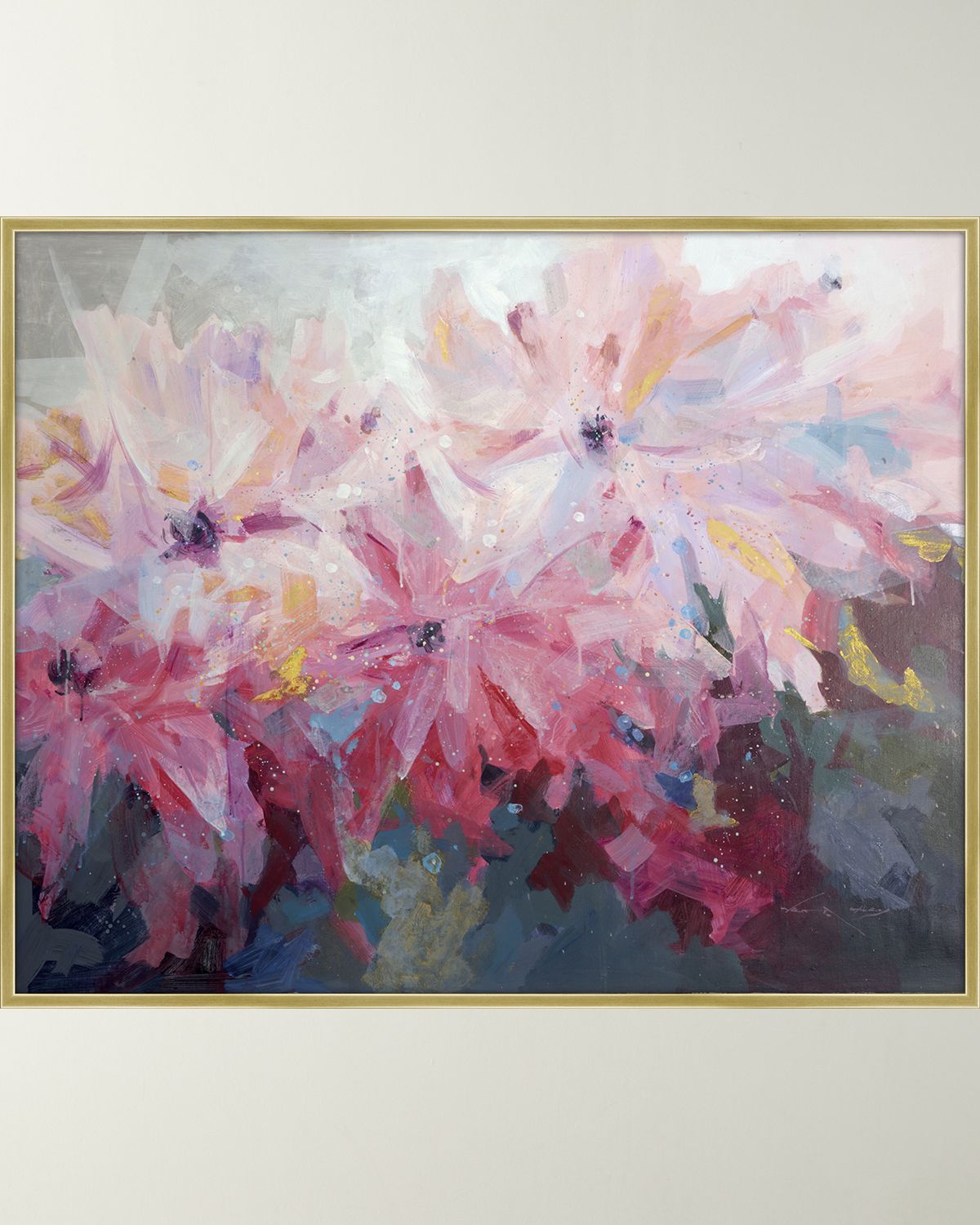 Prestige Arts Pompom Floral Giclee on Canvas | Thumbnail 4 Prestige Arts Pompom Floral Giclee on Canvas | Thumbnail 4