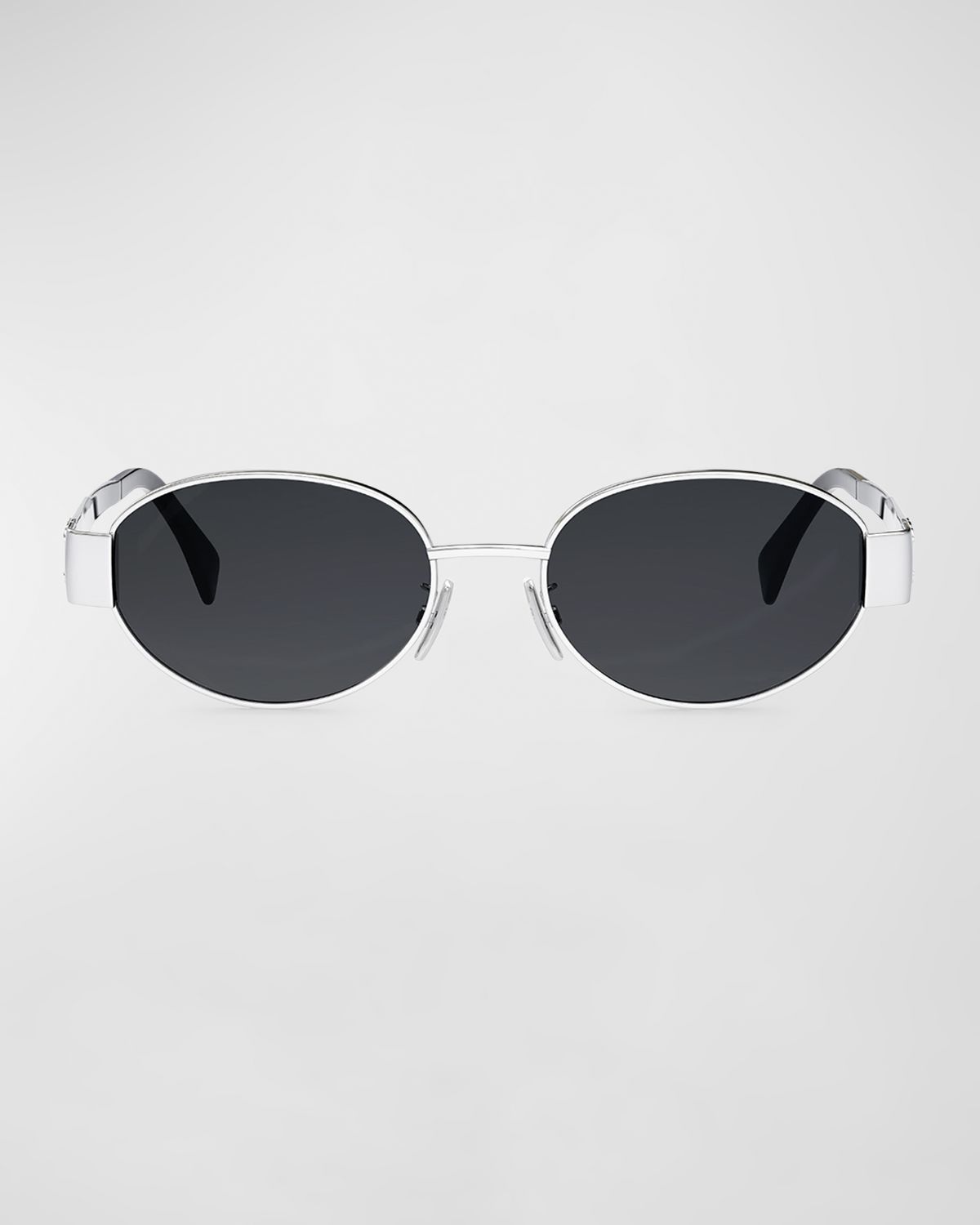 CELINE Triomphe Oval Metal Sunglasses | Thumbnail 6 CELINE Triomphe Oval Metal Sunglasses | Thumbnail 6