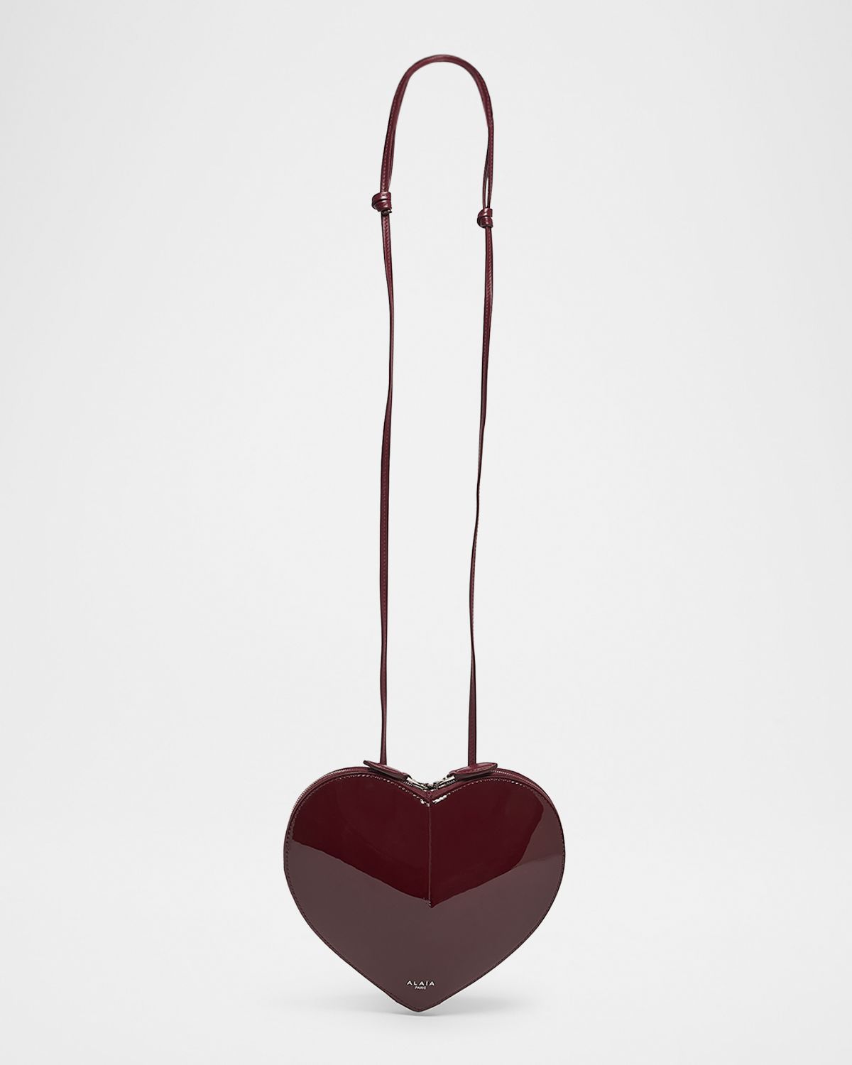 ALAÏA Le Coeur Crossbody Bag in Patent Leather | Thumbnail 8