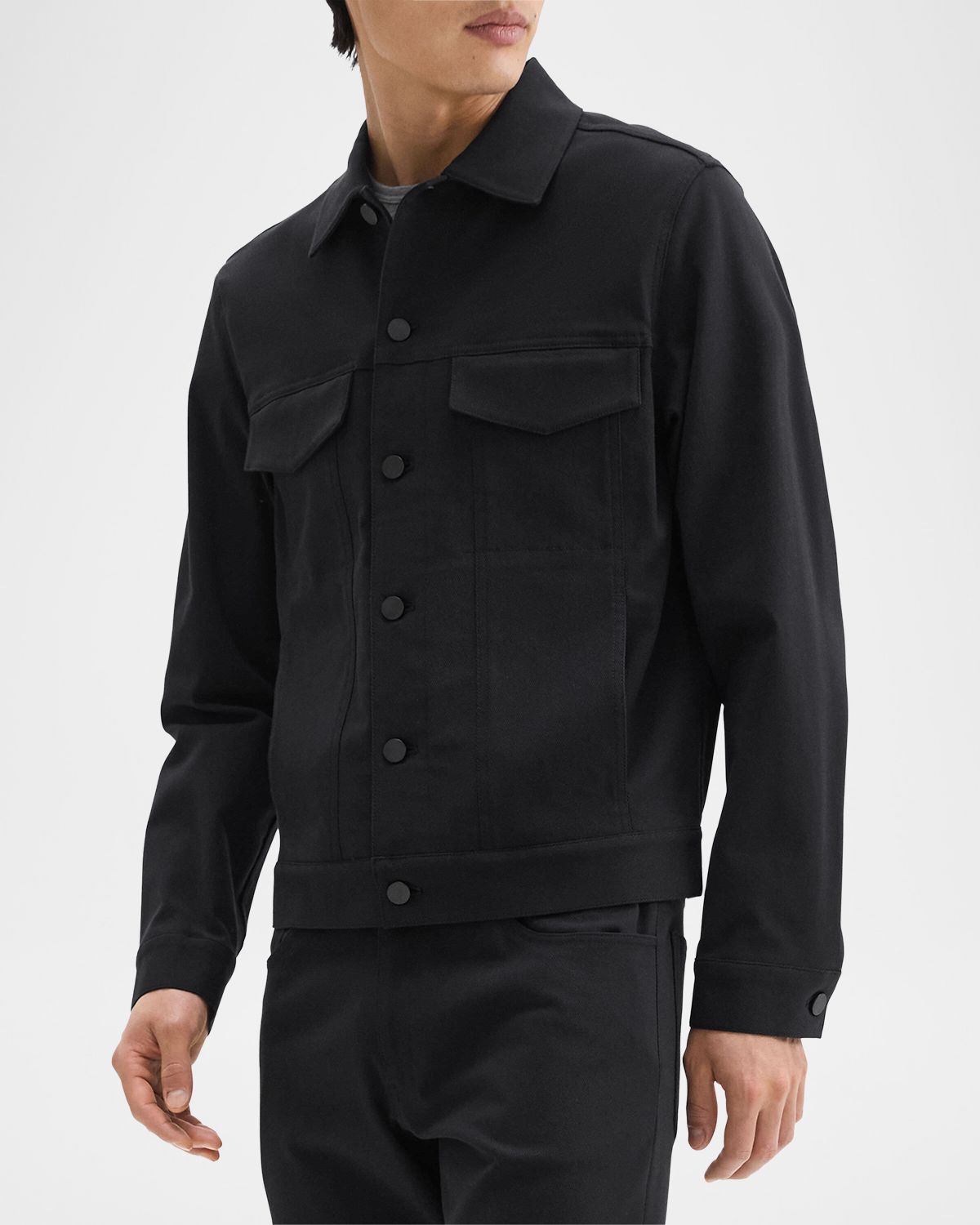 Theory Men 's The River Jacket in Neoteric Twill | Thumbnail 6 Theory Men 's The River Jacket in Neoteric Twill | Thumbnail 6