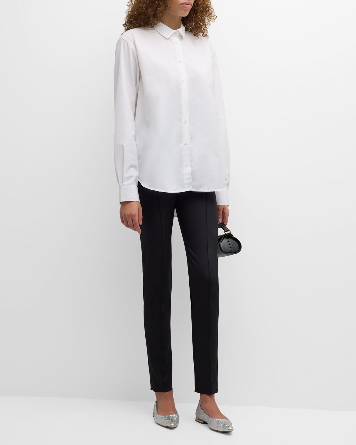 Toteme Organic Cotton Button-Front Shirt