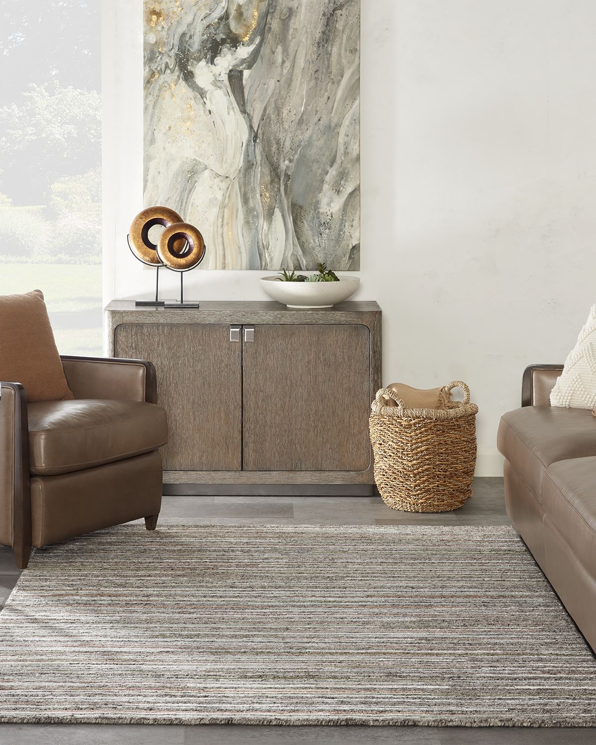 Nourison Logan Hand-Knotted Rug | Thumbnail 4