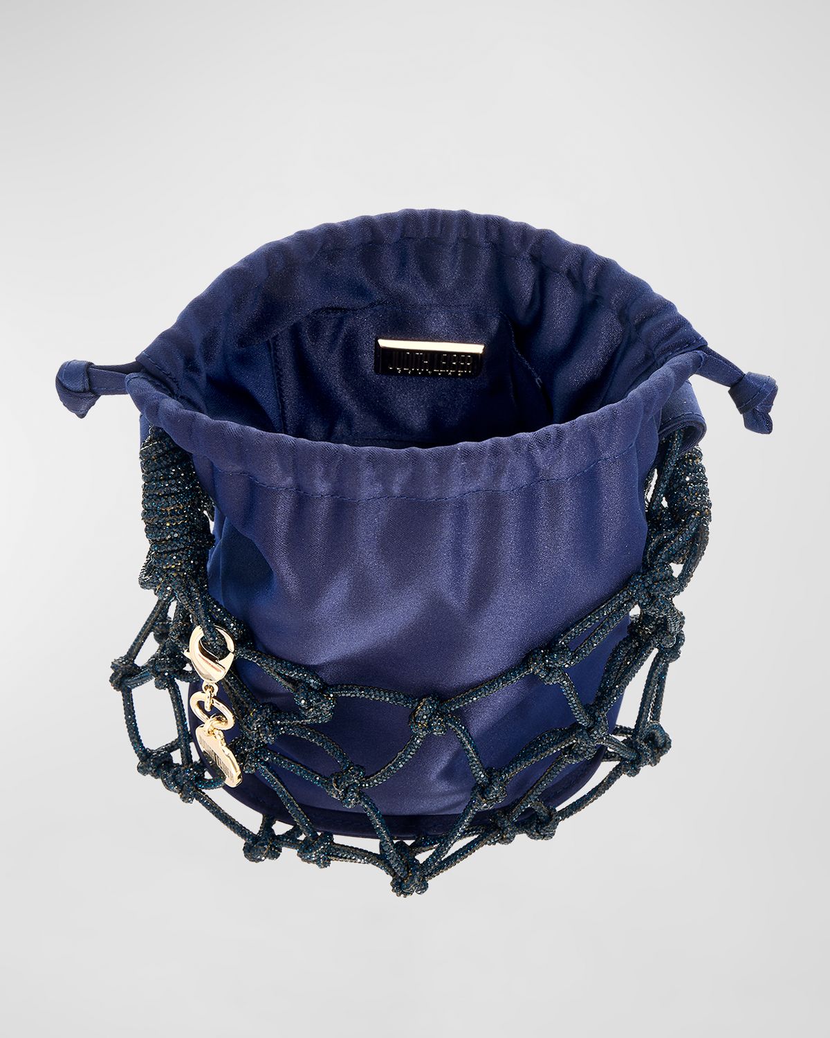 Judith Leiber Couture Sparkle Crystal Net Top-Handle Bag