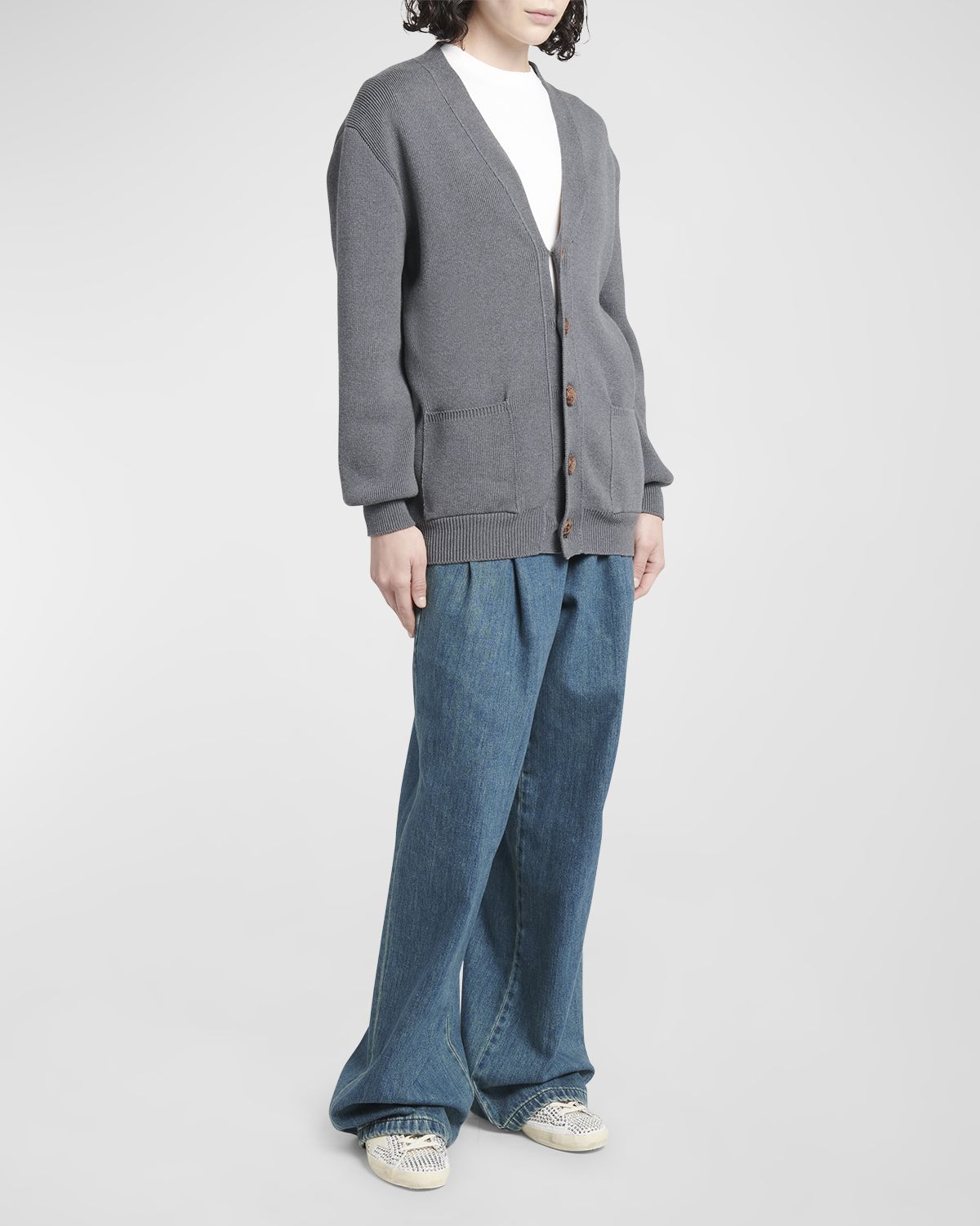 Golden Goose Knit Logo Cardigan