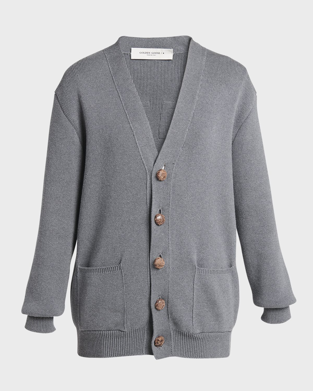 Golden Goose Knit Logo Cardigan