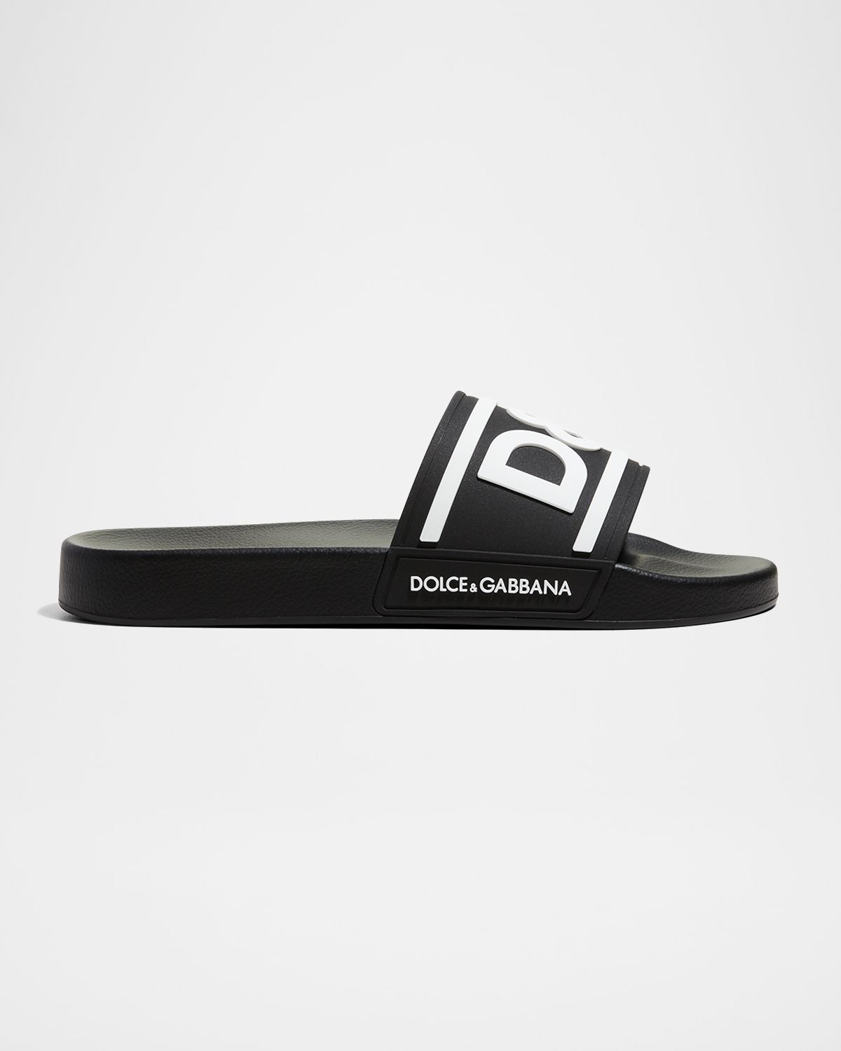 Dolce & Gabbana Men 's Logo Pool Slides