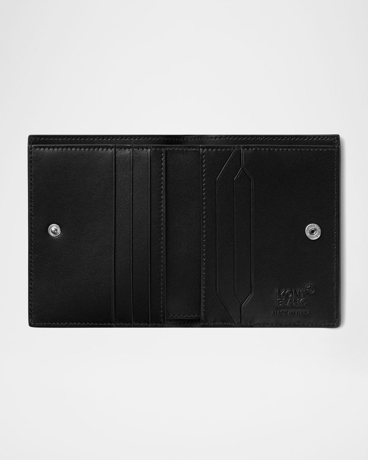 Montblanc Men 's Meisterstück Leather Compact Bifold Wallet