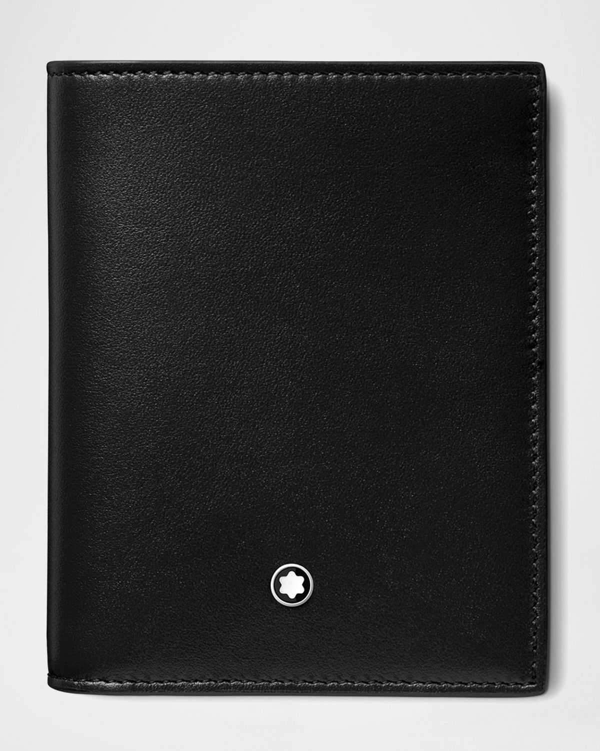 Montblanc Men 's Meisterstück Leather Compact Bifold Wallet