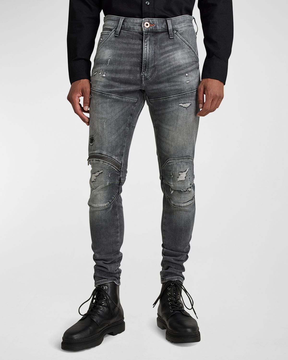 G-STAR RAW Men 's 5620 Elwood 3D Skinny Jeans