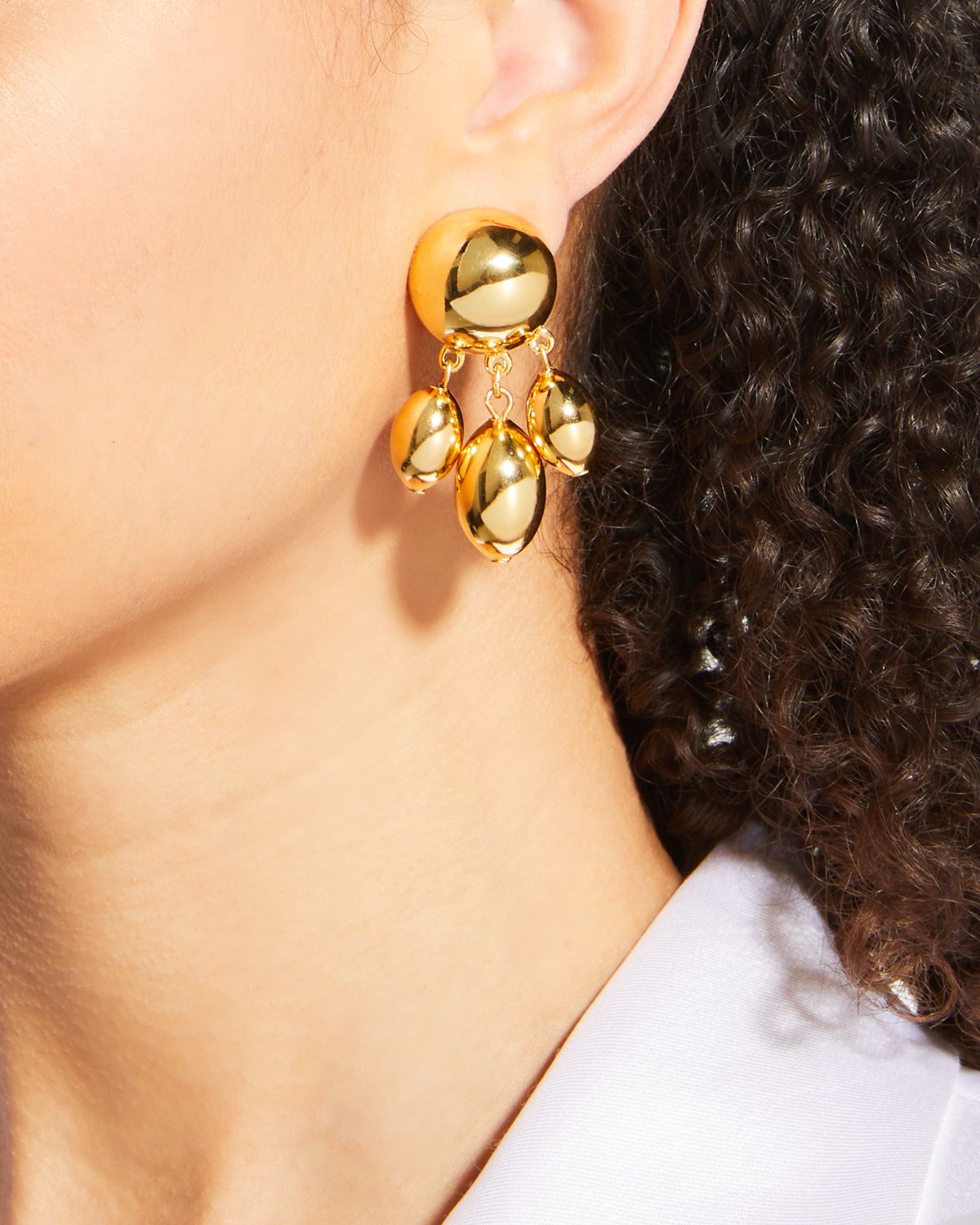 Ben-Amun Clip-On Dangle Earrings