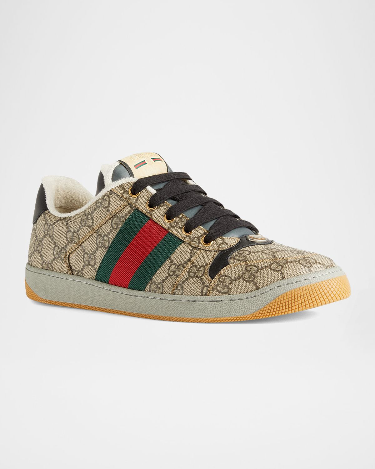 Gucci Men 's Screener GG Canvas Low-Top Sneakers