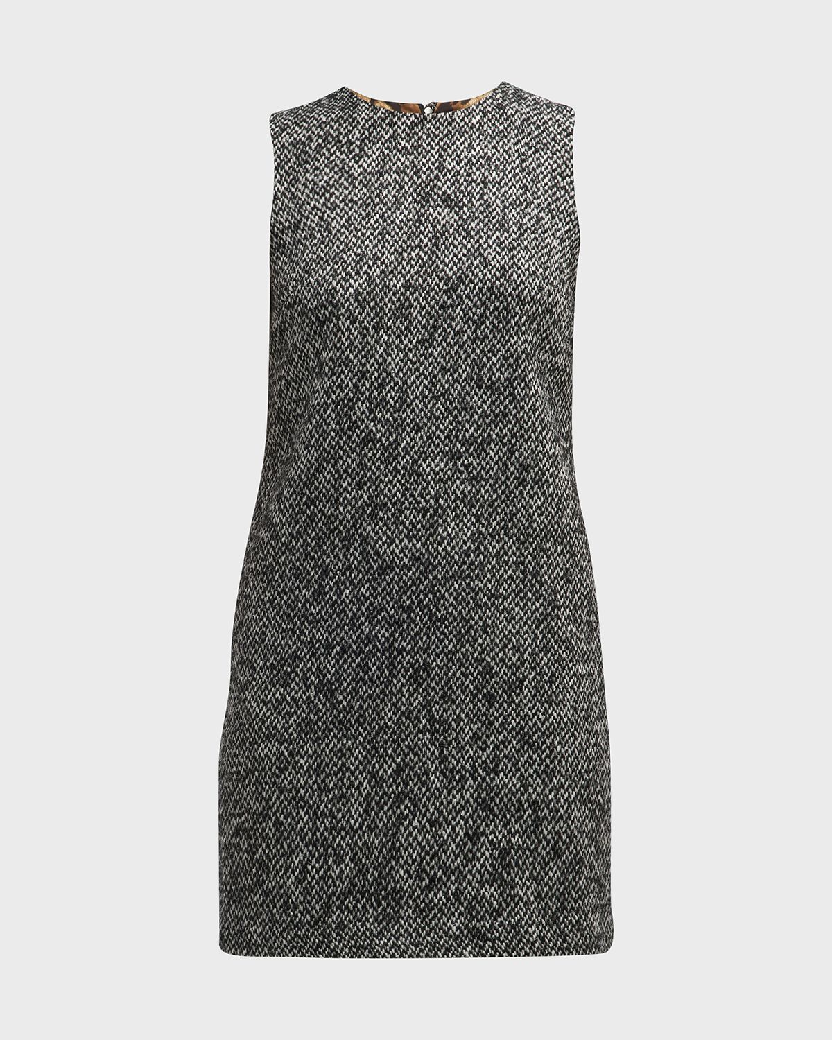 Dolce & Gabbana Tweed Sleeveless Mini Dress | Thumbnail 8