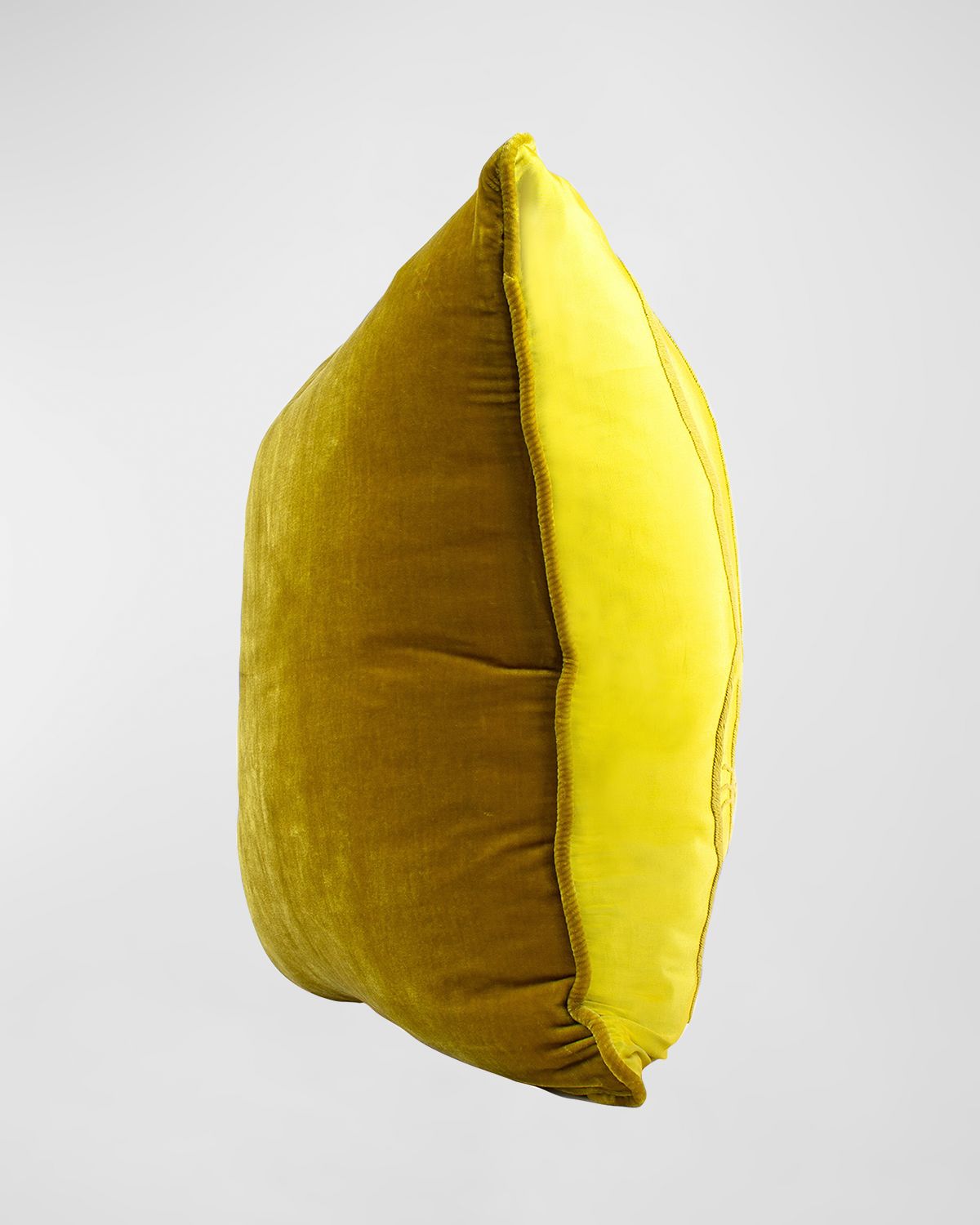 Hunt Slonem Embroidered Silk & Velvet Bunny Pillow, 20"