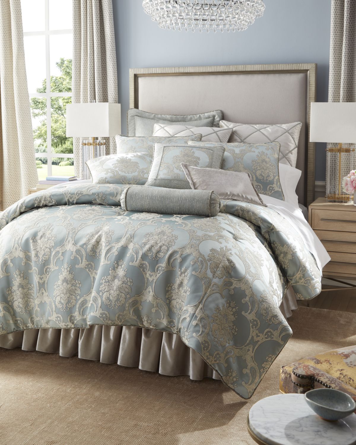 Austin Horn Collection Elizabeth Striped Euro Sham