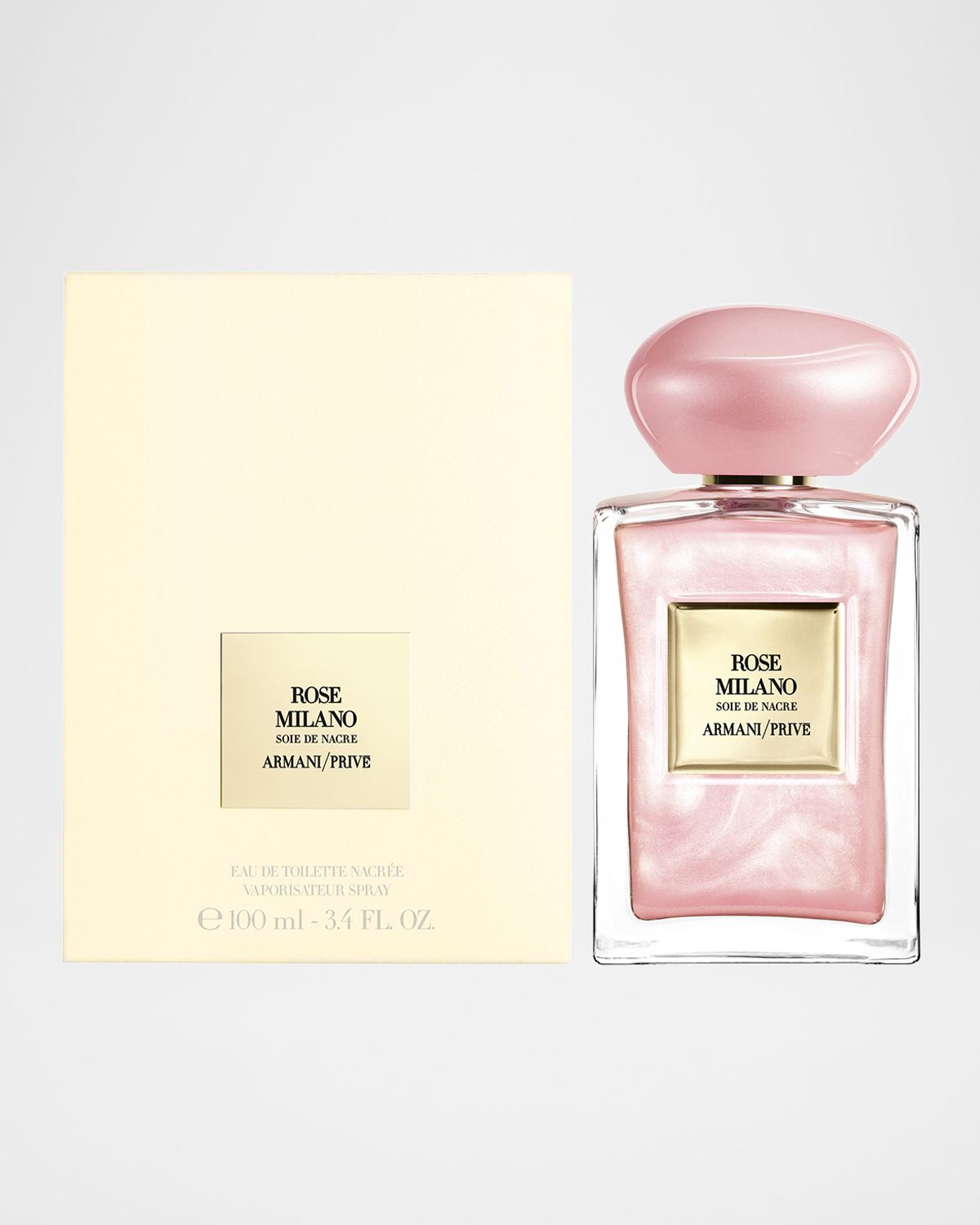ARMANI beauty Rose Milano Soie de Nacre Eau de Parfum, 3.4 oz.