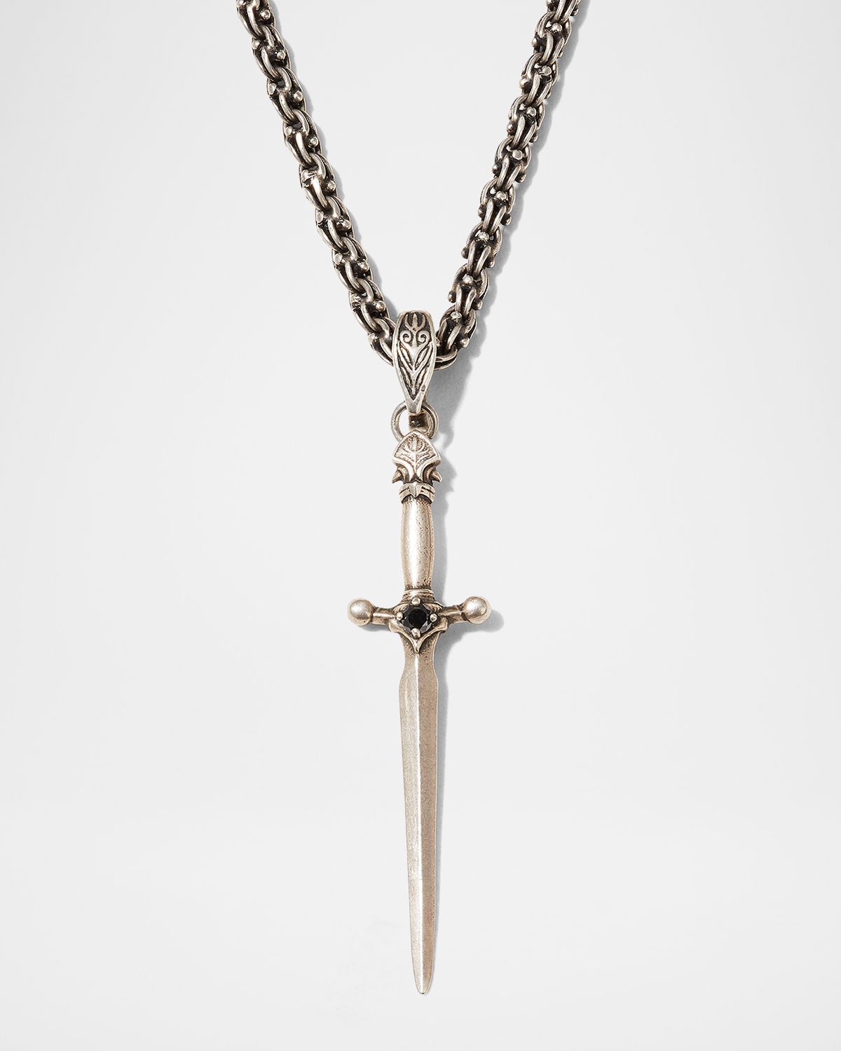 John Varvatos Men 's Dagger Pendant Necklace