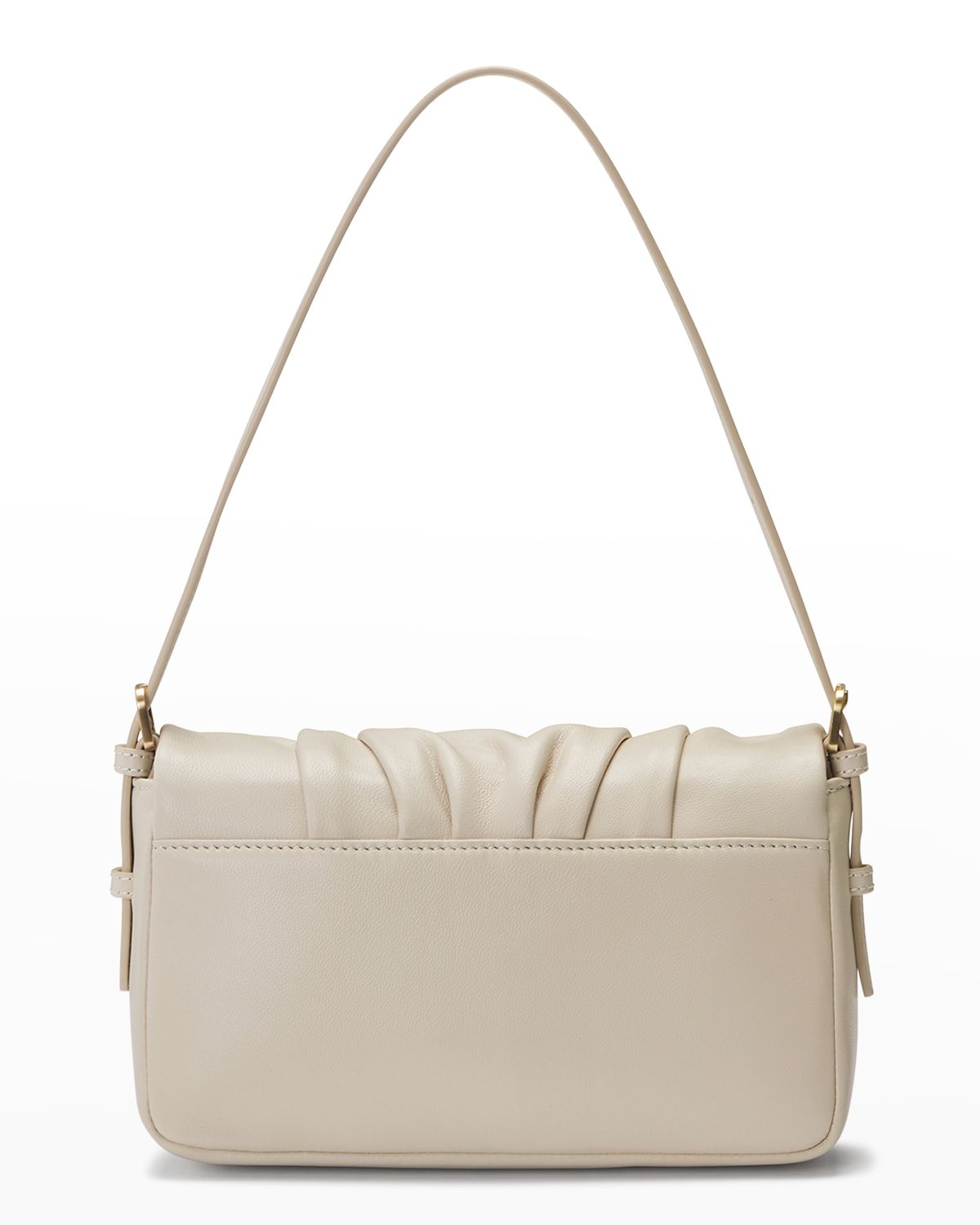 Oryany Bell Flap Ruched Leather Shoulder Bag | Thumbnail 3