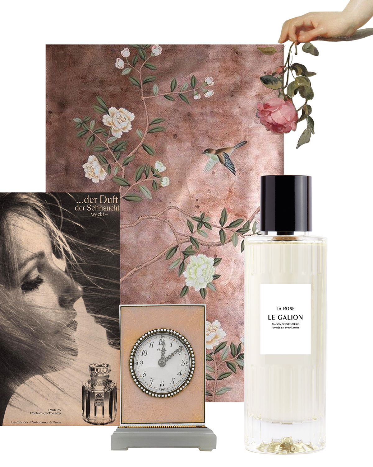 Le Galion La Rose Eau de Parfum, 3.4 oz.