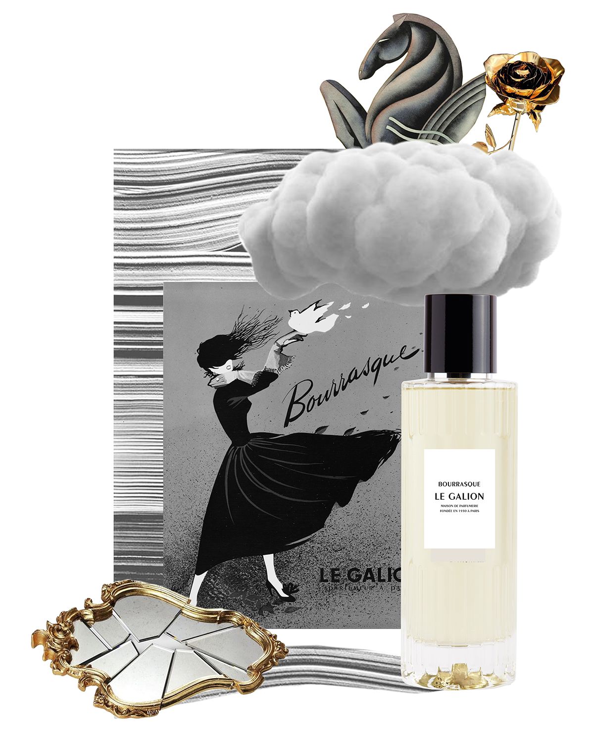 Le Galion Bourrasque Eau de Parfum, 3.4 oz.