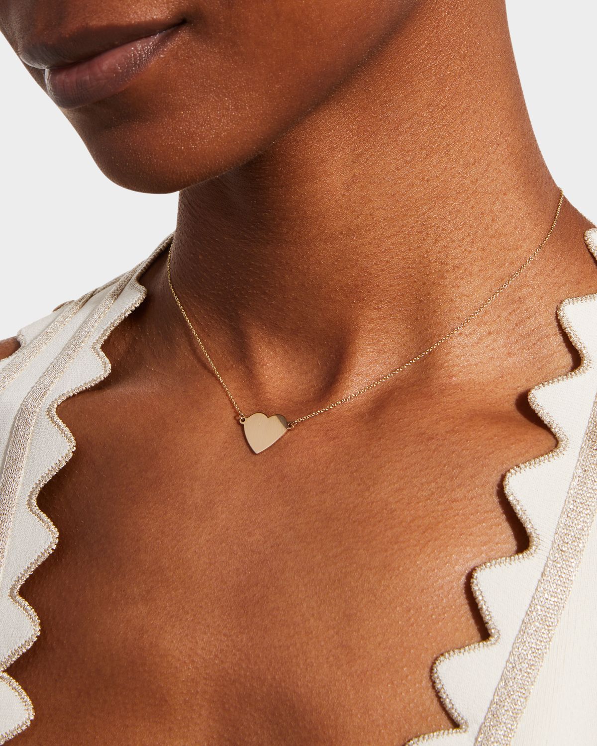 Sarah Chloe Melange Sophia Initial Medallion Charm