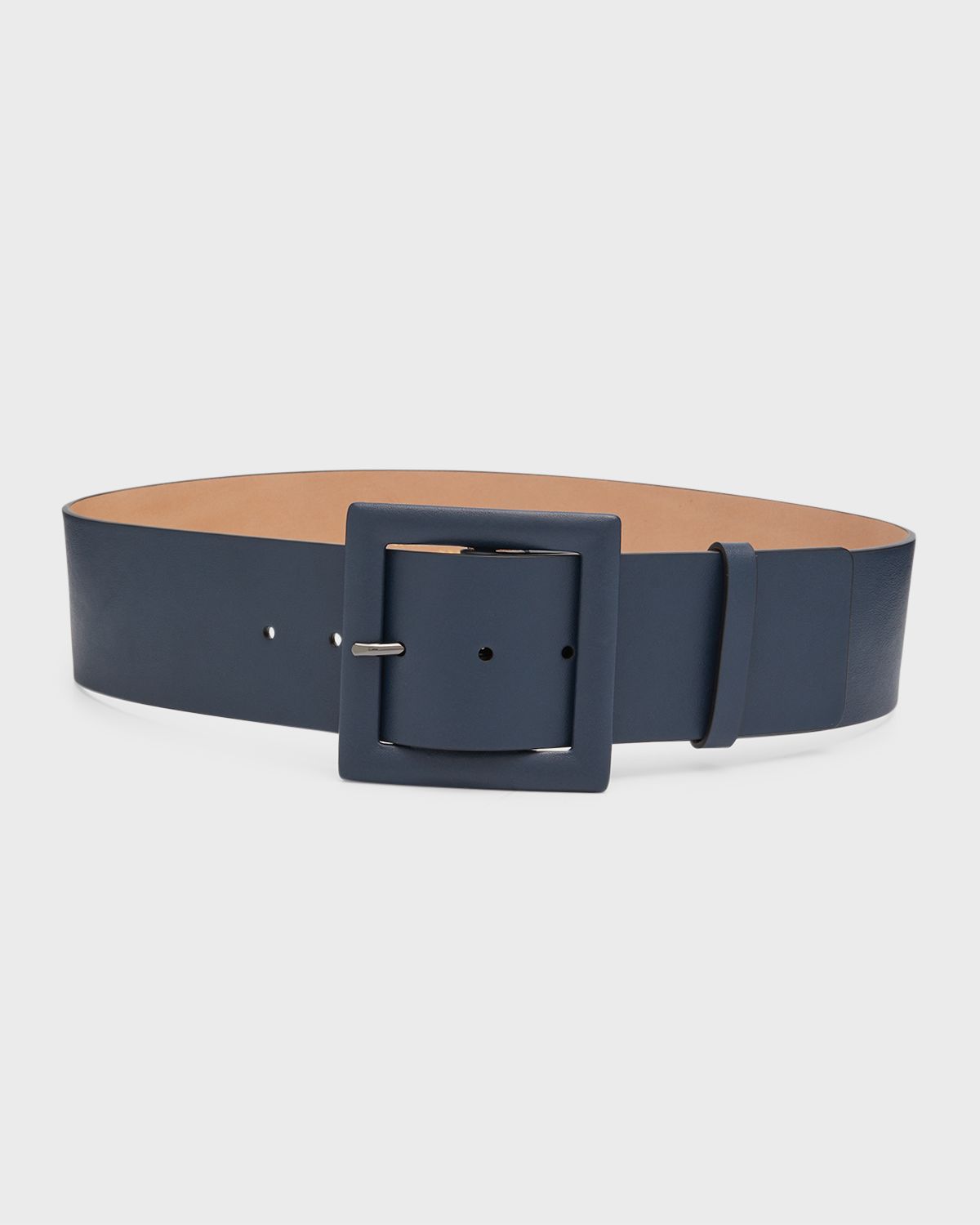 Carolina Herrera Square-Buckle Wide Leather Belt | Thumbnail 3 Carolina Herrera Square-Buckle Wide Leather Belt | Thumbnail 3
