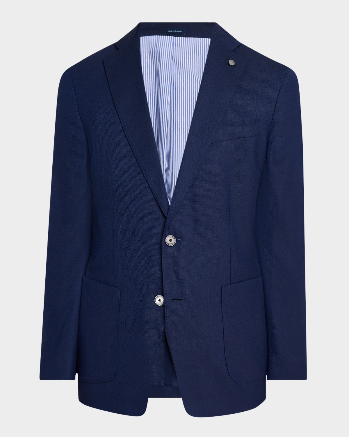 Peter Millar Men 's Excursionist Wool-Silk Blazer