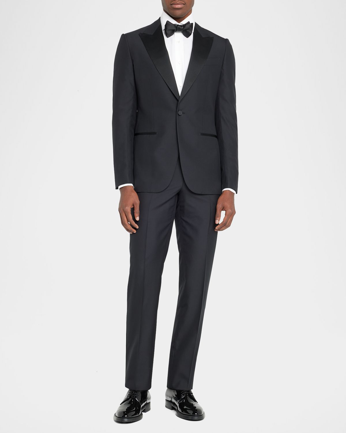 ZEGNA Men's Sartorial Wool and Silk Tuxedo