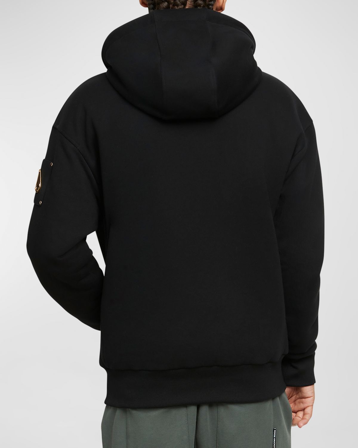 Moose Knuckles Men 's Linden Bunny Icon Zip Hoodie | Thumbnail 3 Moose Knuckles Men 's Linden Bunny Icon Zip Hoodie | Thumbnail 3