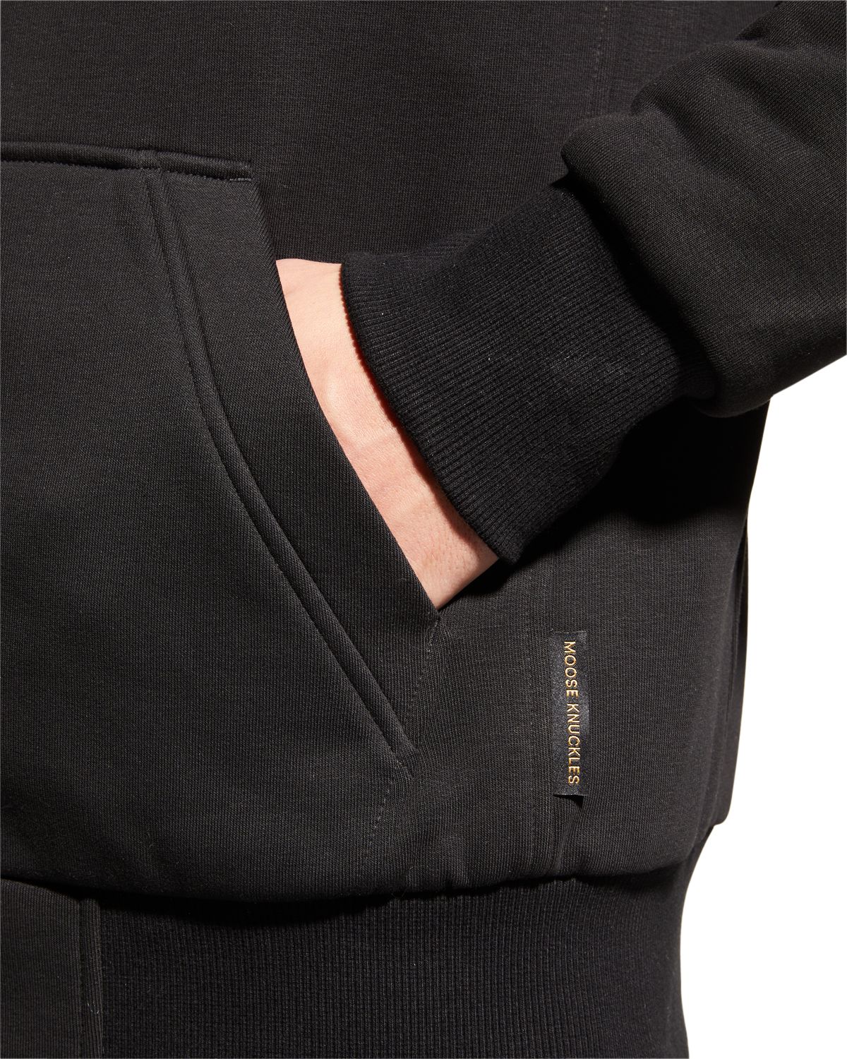 Moose Knuckles Men 's Linden Bunny Icon Zip Hoodie | Thumbnail 7 Moose Knuckles Men 's Linden Bunny Icon Zip Hoodie | Thumbnail 7