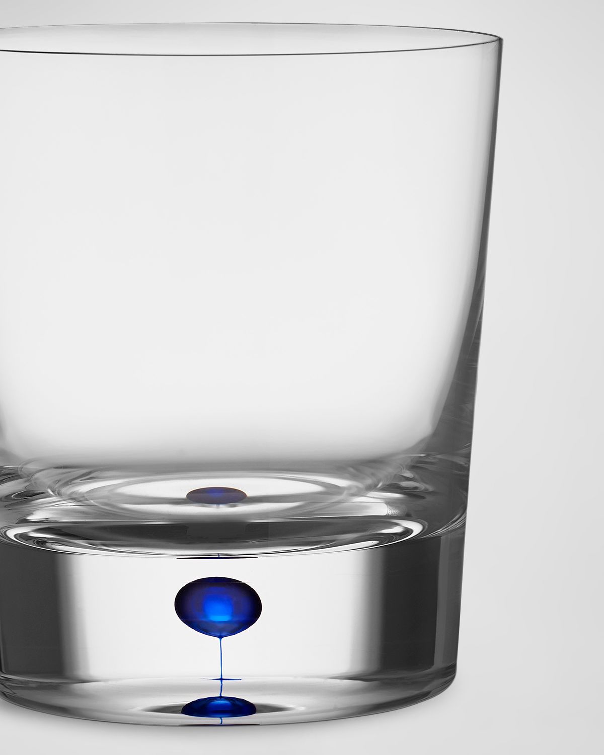 Orrefors Intermezzo Blue Double Old Fashioned Glass, 11 oz.