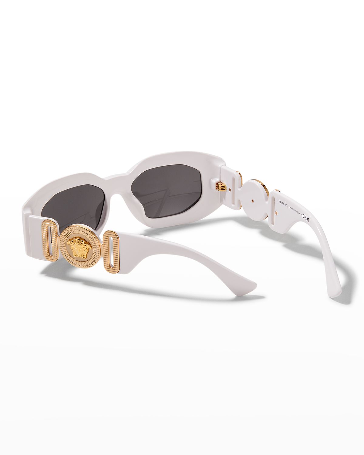 Versace Medusa Oval Plastic Sunglasses