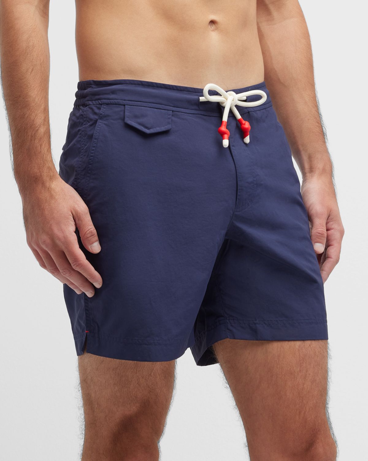 Orlebar Brown Men 's Drawstring Mid-Length Swim Shorts