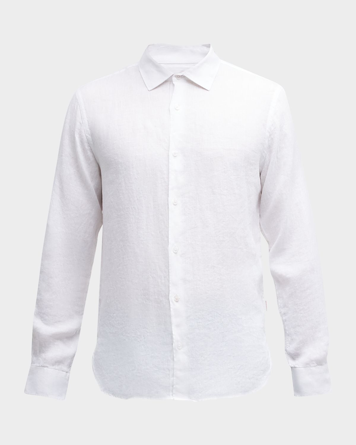 Orlebar Brown Men 's Giles Linen Sport Shirt | Thumbnail 8 Orlebar Brown Men 's Giles Linen Sport Shirt | Thumbnail 8